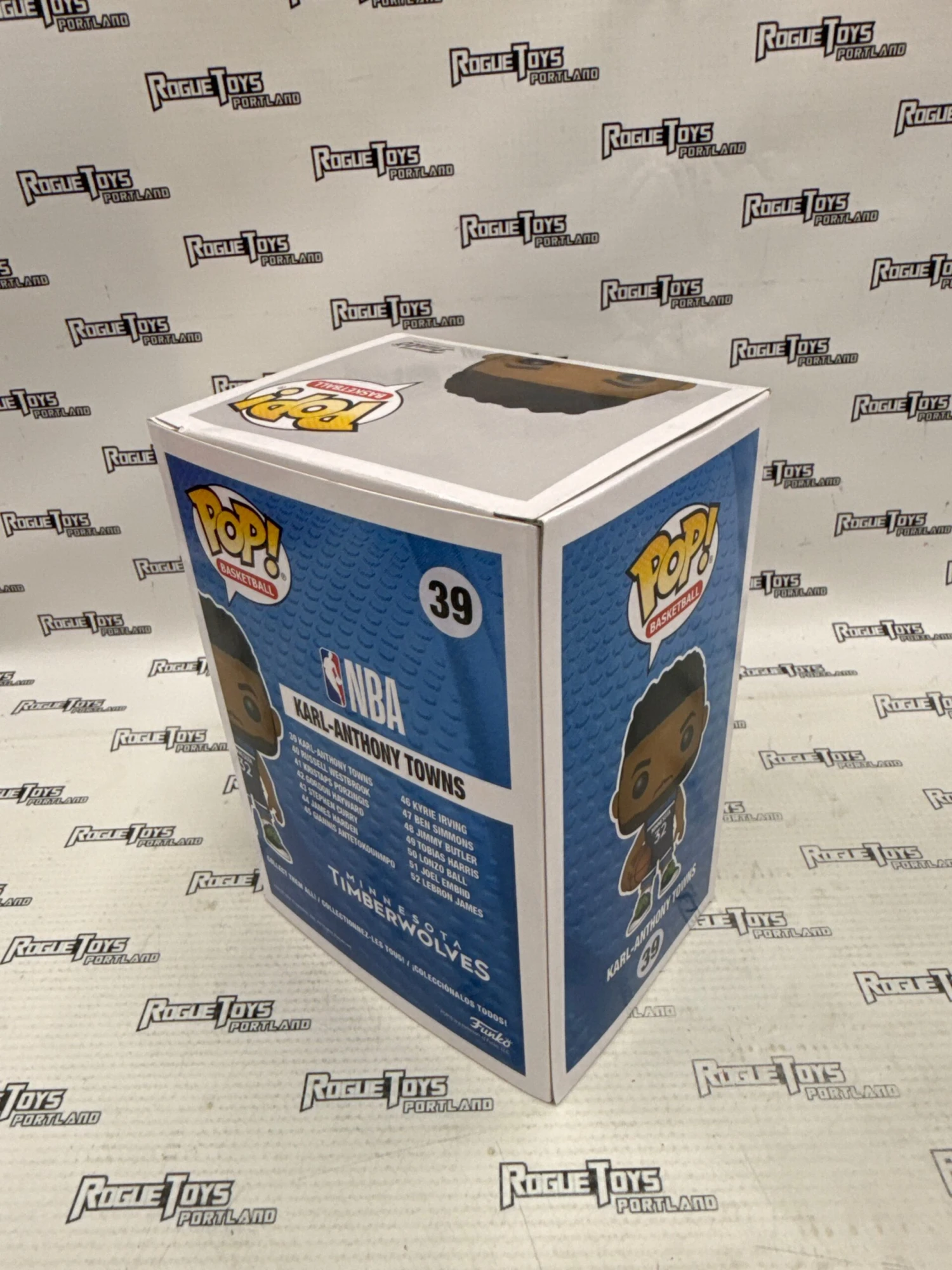 Rogue Toys Portland Funko POP! Basketball Timberwolves Karl Anthony-Towns 4 Rogue Toys Portland Funko POP! Basketball Timberwolves Karl Anthony-Towns - Image 2