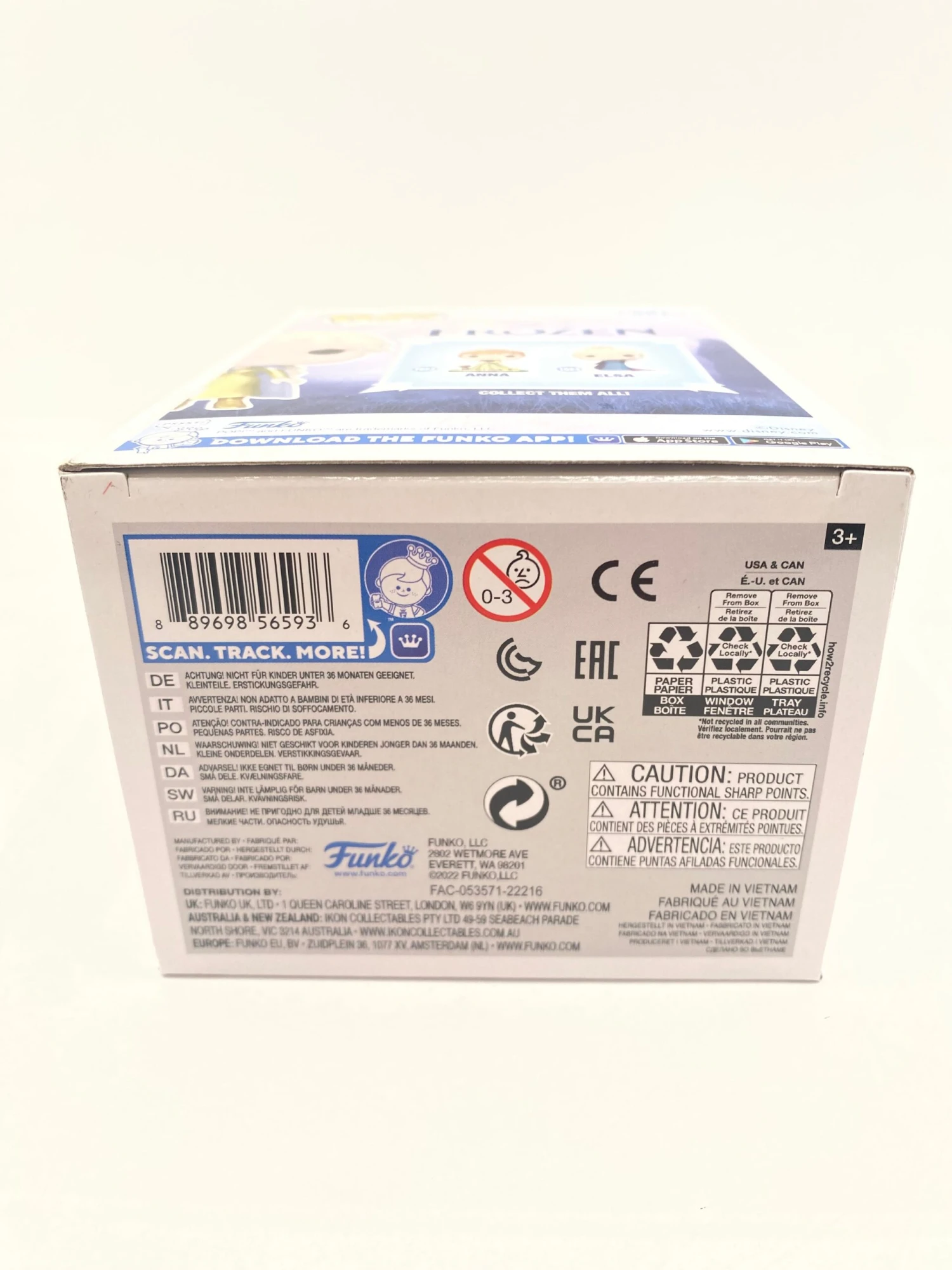 Las Vegas West Funko POP! Disney Frozen Elsa (Funko.com Exclusive) 8 Las Vegas West Funko POP! Disney Frozen Elsa (Funko.com Exclusive) - Image 6