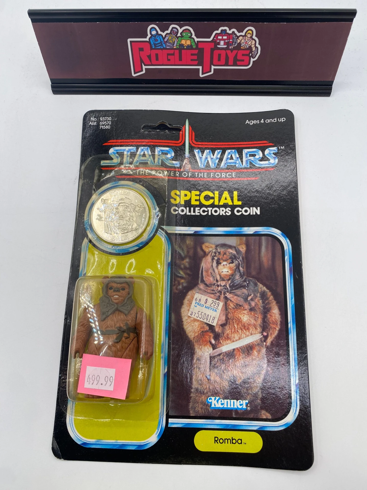 Las Vegas Downtown Kenner 1984 Star Wars The Power Of The Force Special Collectors Coin Romba 3 Las Vegas Downtown Kenner 1984 Star Wars The Power Of The Force Special Collectors Coin Romba