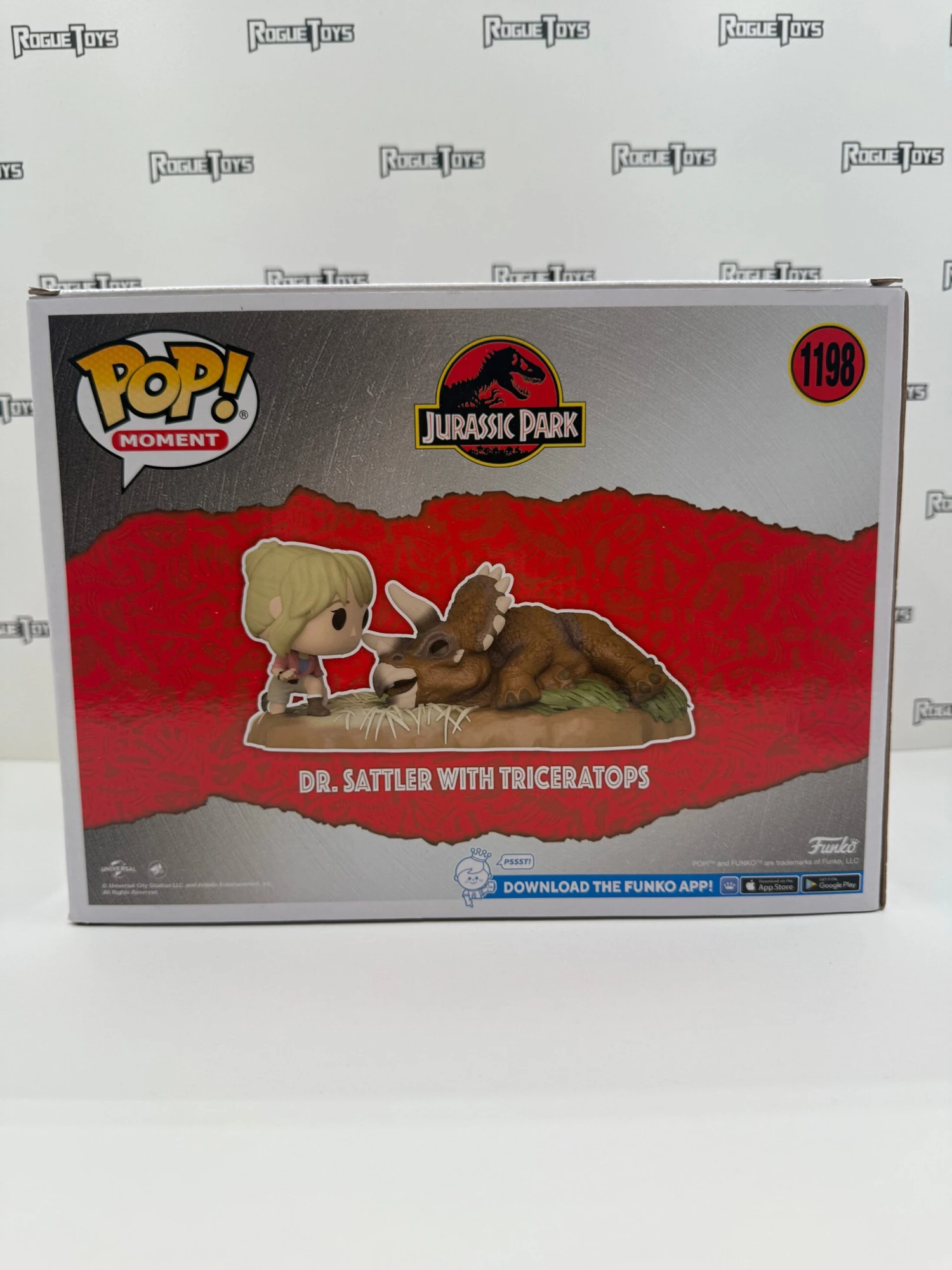 Las Vegas Downtown Funko POP! Moment Jurassic Park Dr. Sattler With Triceratops (Target Exclusive) 4 Las Vegas Downtown Funko POP! Moment Jurassic Park Dr. Sattler With Triceratops (Target Exclusive) - Image 2