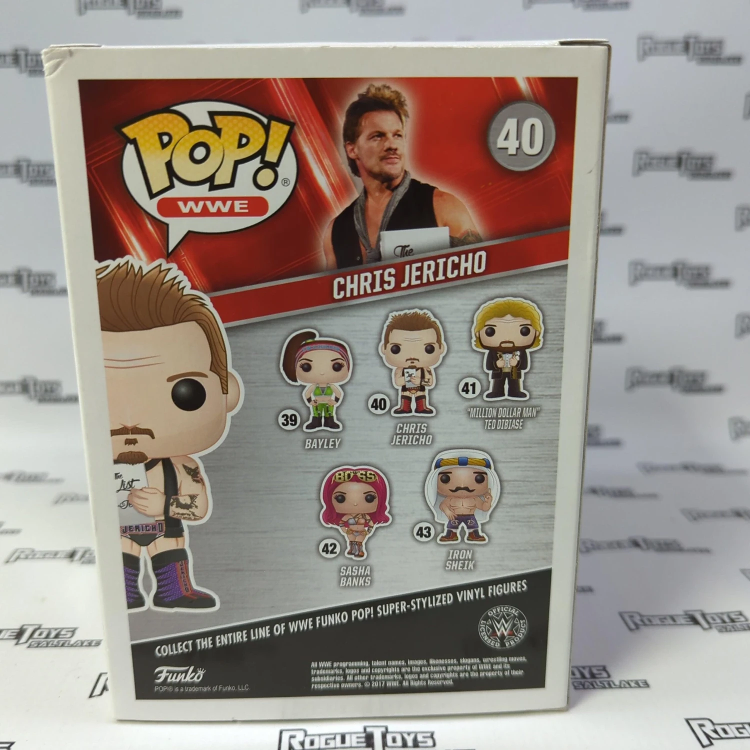 Salt Lake City Funko POP! WWE Chris Jericho (FYE Exclusive) 40 5 Salt Lake City Funko POP! WWE Chris Jericho (FYE Exclusive) 40 - Image 3