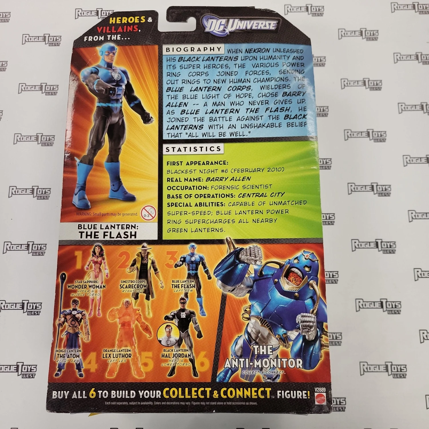 Las Vegas West Mattel DC Universe Classics The Anti-Monitor Wave 17 Figure 3 Blue Lantern: The Flash 9 Las Vegas West Mattel DC Universe Classics The Anti-Monitor Wave 17 Figure 3 Blue Lantern: The Flash - Image 7