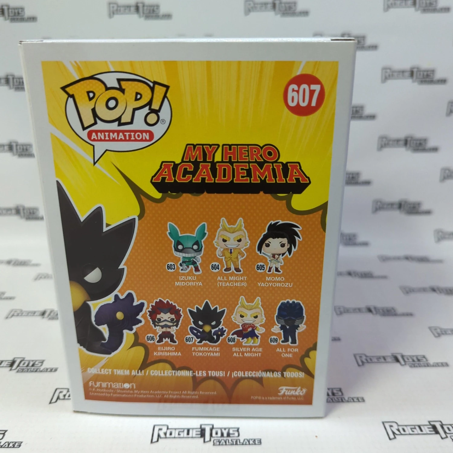 Salt Lake City Funko POP! Animation My Hero Academia Fumikage Tokoyami (GameStop Exclusive) 5 Salt Lake City Funko POP! Animation My Hero Academia Fumikage Tokoyami (GameStop Exclusive) - Image 3