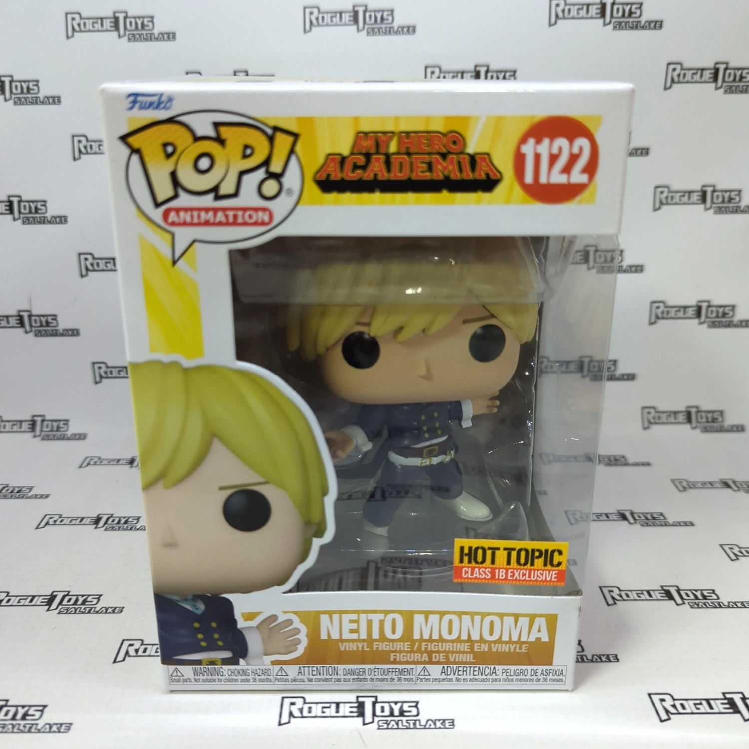 Salt Lake City Funko POP! Animation My Hero Academia Neito Monoma (Hot Topic Class 1B Exclusive) 3 Salt Lake City Funko POP! Animation My Hero Academia Neito Monoma (Hot Topic Class 1B Exclusive)