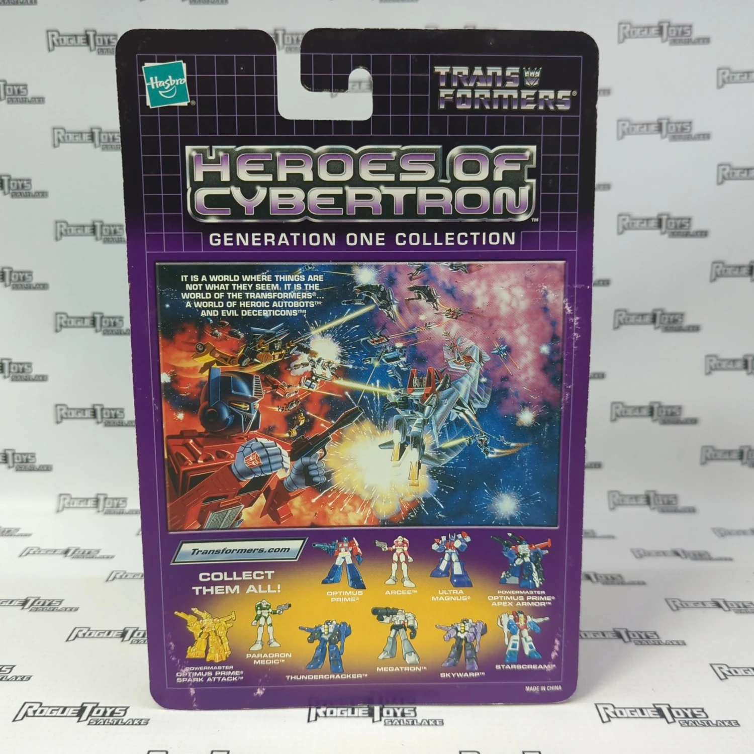 Salt Lake City Hasbro Transformers Heroes Of Cybertron Generation One Collection Decepticon Sunstorm 4 Salt Lake City Hasbro Transformers Heroes Of Cybertron Generation One Collection Decepticon Sunstorm - Image 2