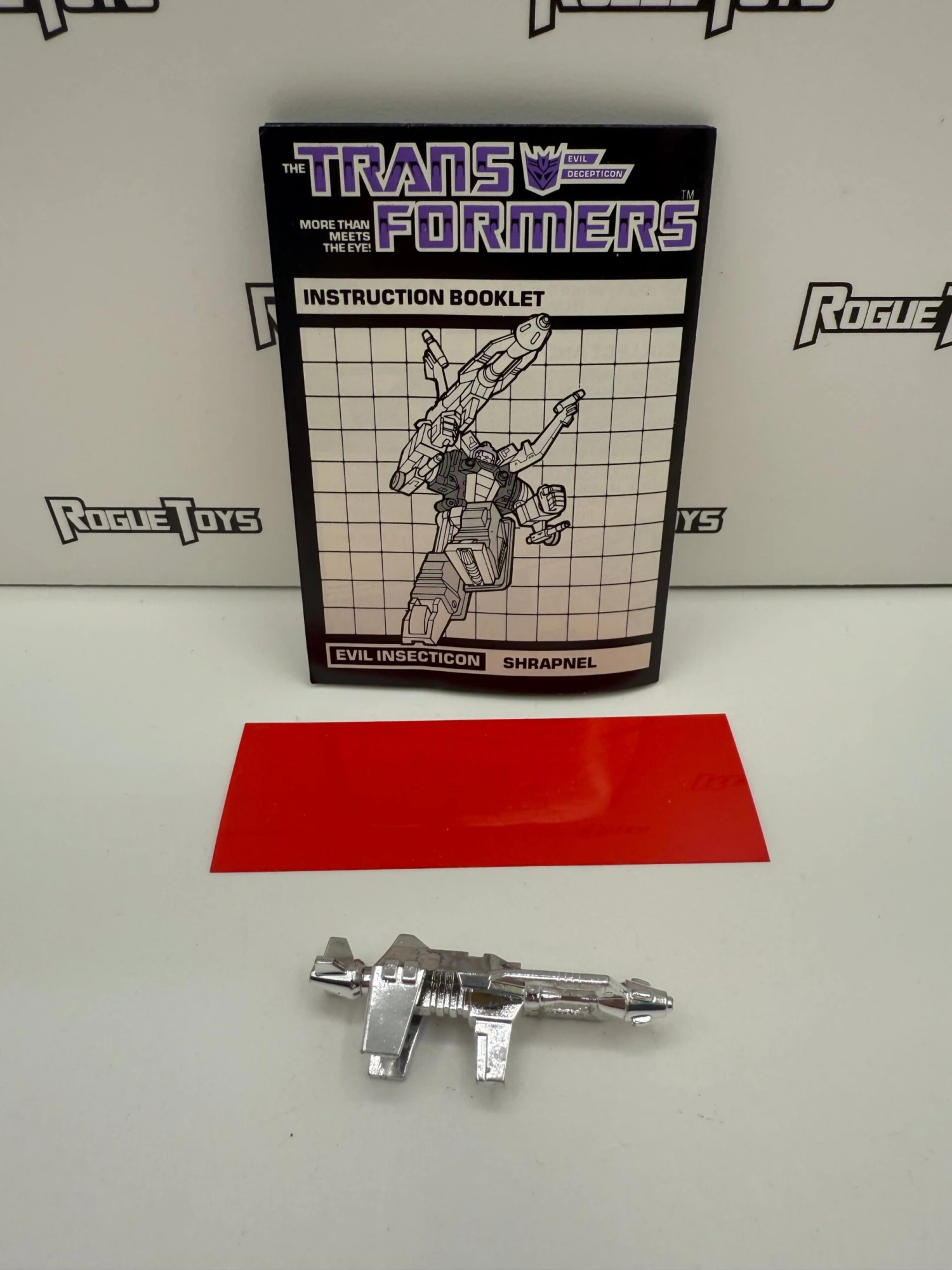 Las Vegas West Hasbro Transformers G1 Insecticons Decepticon Shrapnel 11 Las Vegas West Hasbro Transformers G1 Insecticons Decepticon Shrapnel - Image 9