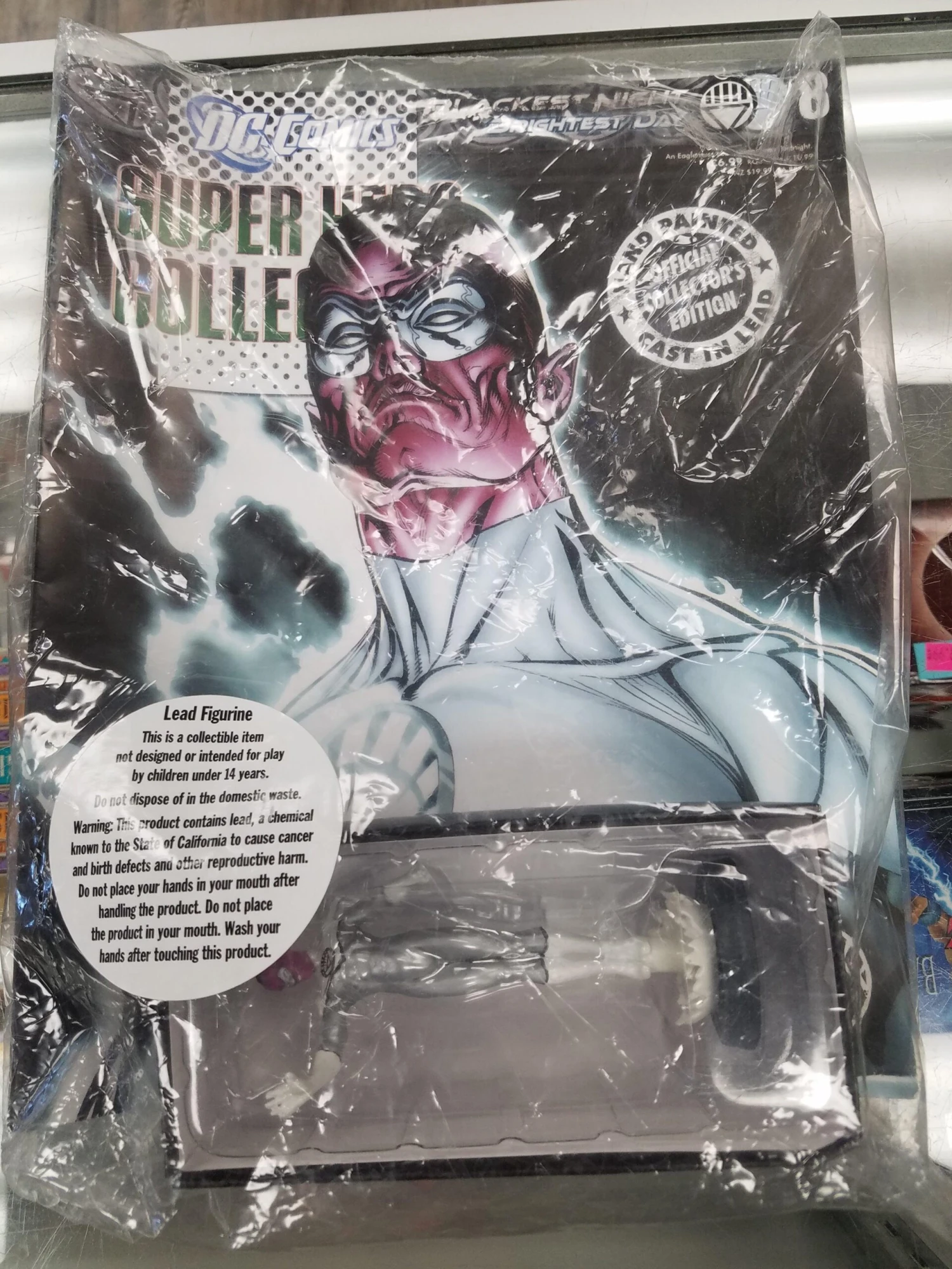 Las Vegas West DC Comics Superhero Collection White Lantern Sinestro Lead Figurine 3 Las Vegas West DC Comics Superhero Collection White Lantern Sinestro Lead Figurine