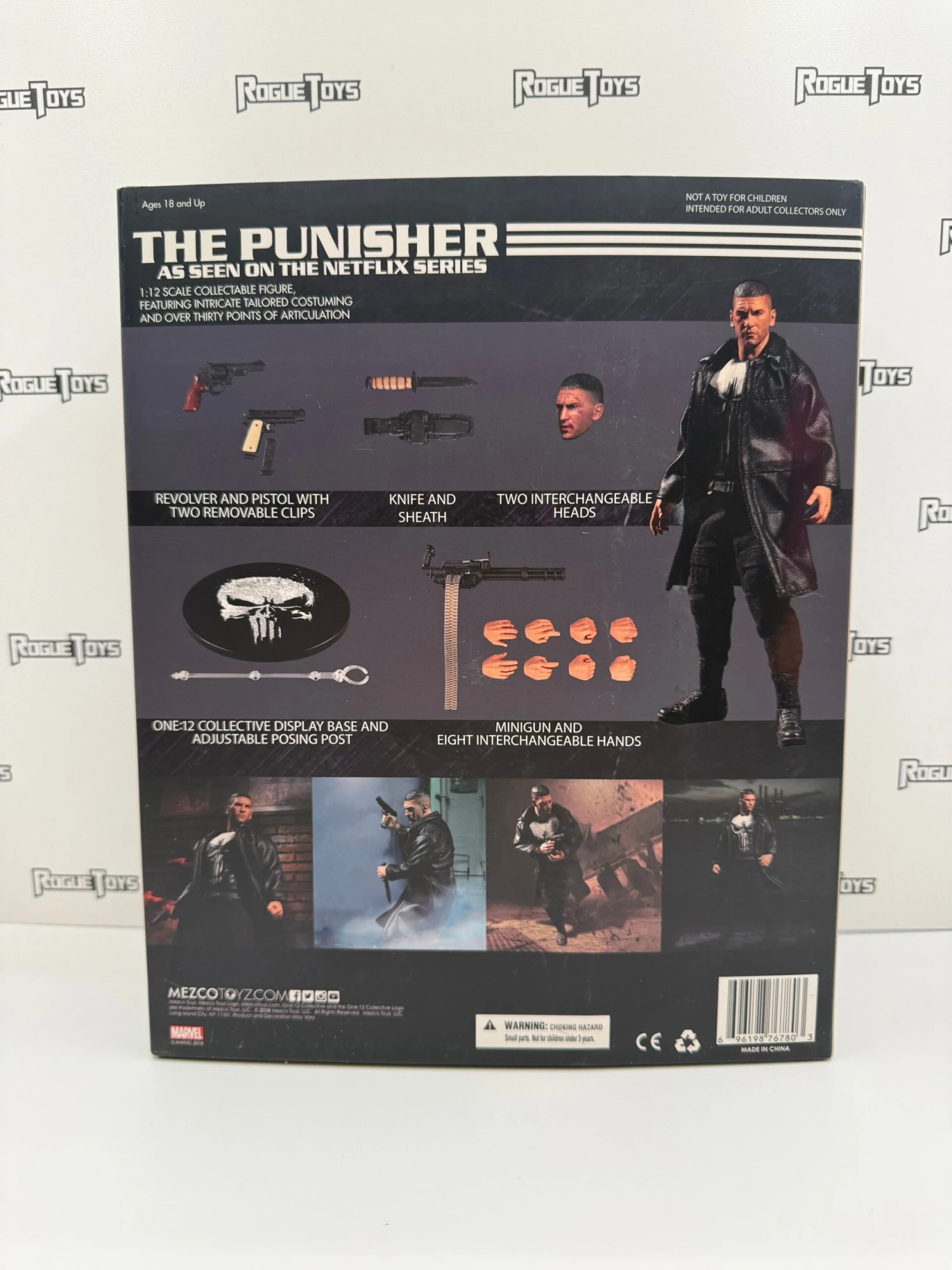 Las Vegas East Mezco One:12 Collective As Seen On Netflix Series Marvel The Punisher 4 Las Vegas East Mezco One:12 Collective As Seen On Netflix Series Marvel The Punisher - Image 2