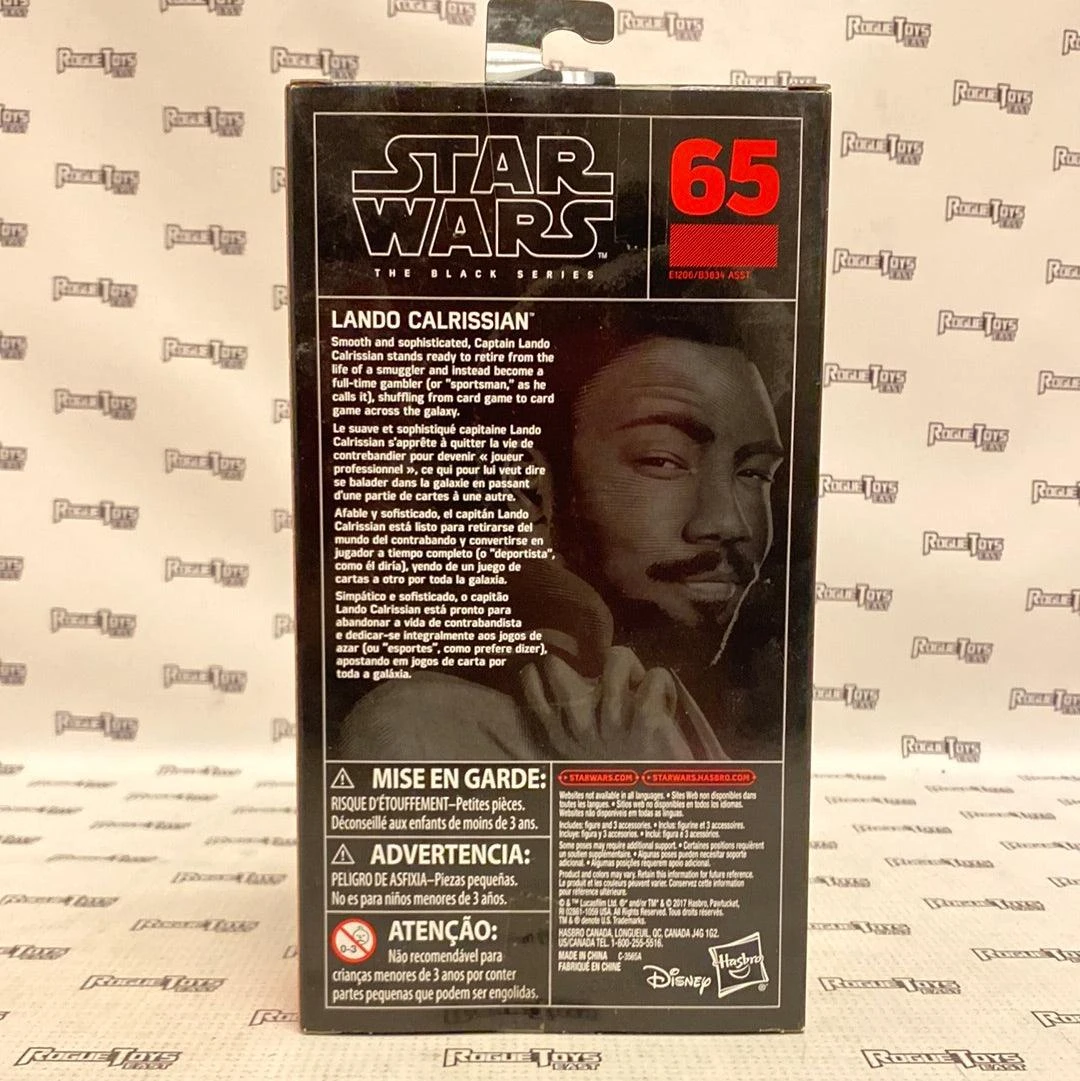 Las Vegas East Hasbro Star Wars The Black Series Lando Calrissian 4 Las Vegas East Hasbro Star Wars The Black Series Lando Calrissian - Image 2