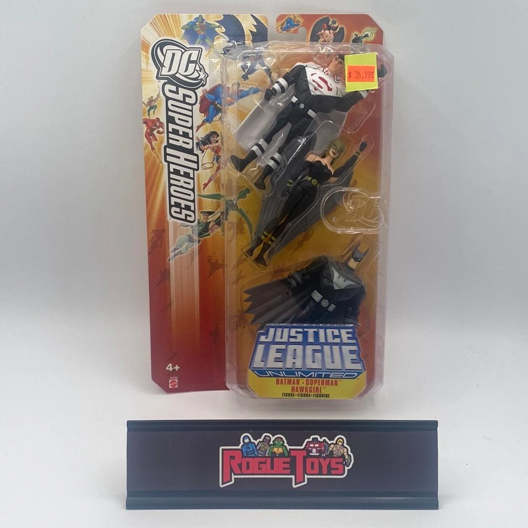 Las Vegas West Mattel DC Superheroes Justice League Unlimited Batman | Superman | Hawkgirl 3 Las Vegas West Mattel DC Superheroes Justice League Unlimited Batman | Superman | Hawkgirl