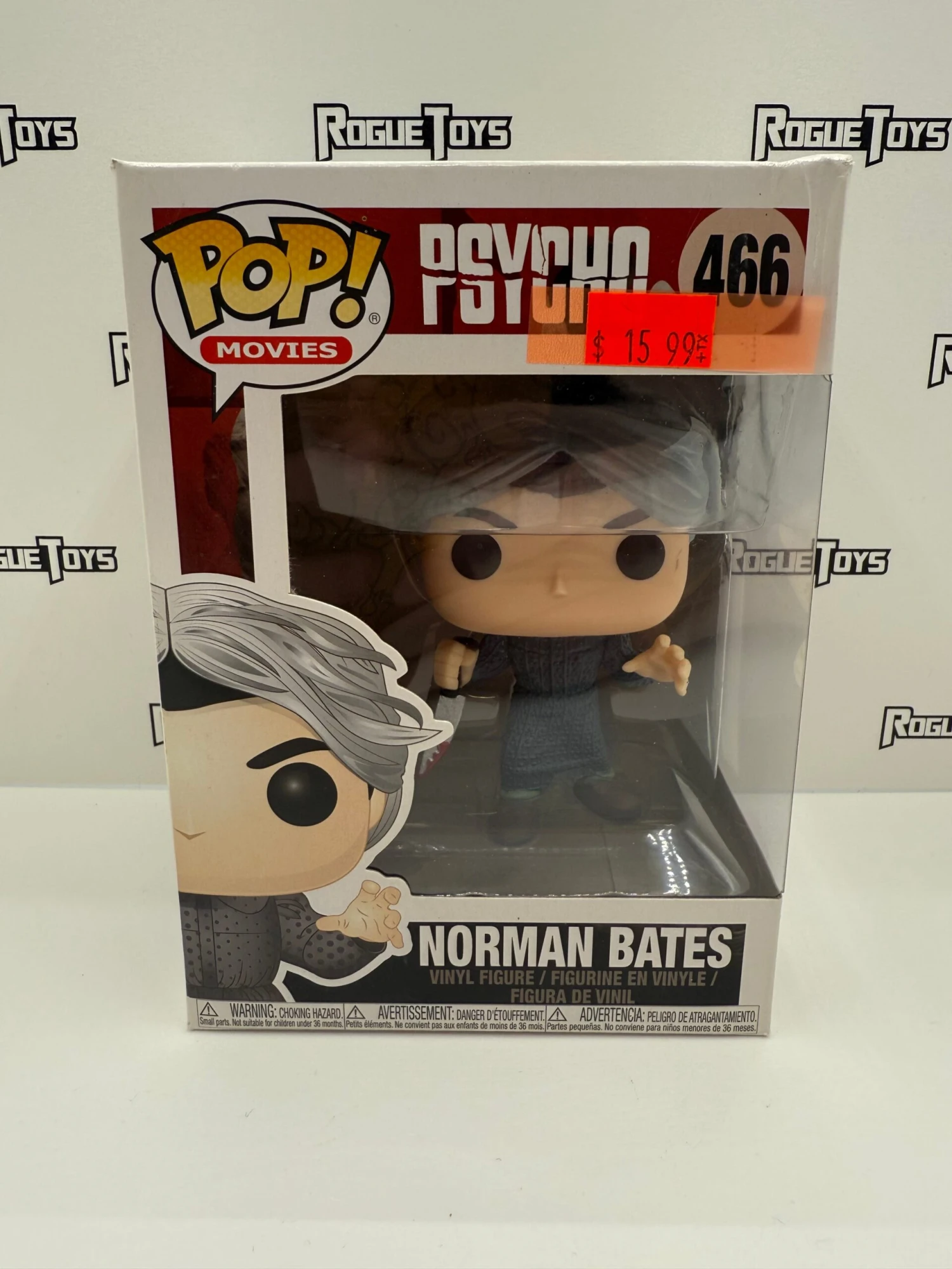 Las Vegas Downtown Funko POP! Movies Psycho Norman Bates 3 Las Vegas Downtown Funko POP! Movies Psycho Norman Bates