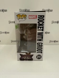 Las Vegas West Funko POP! Marvel Guardians Of The Galaxy Vol. 2 Rocket With Groot (Marvel Collector Corps Exclusive) -Galaxy Collectible 43DF86B4 ECBE 43B4 B8C4 60C0232C2C65