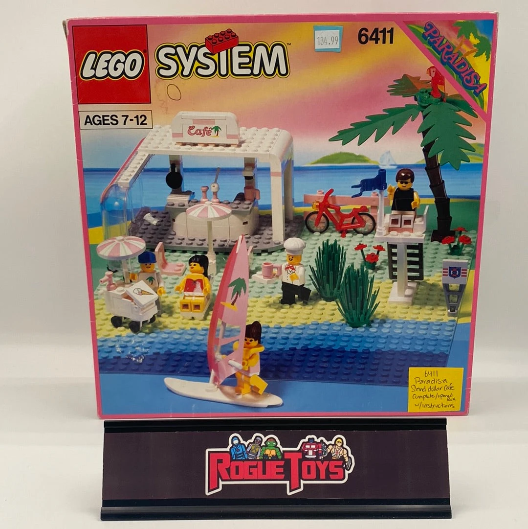 Las Vegas West Lego System Paradisa 6411 Sand Dollar Cafe (Opened Box, Complete W/ Instructions) 3 Las Vegas West Lego System Paradisa 6411 Sand Dollar Cafe (Opened Box, Complete W/ Instructions)
