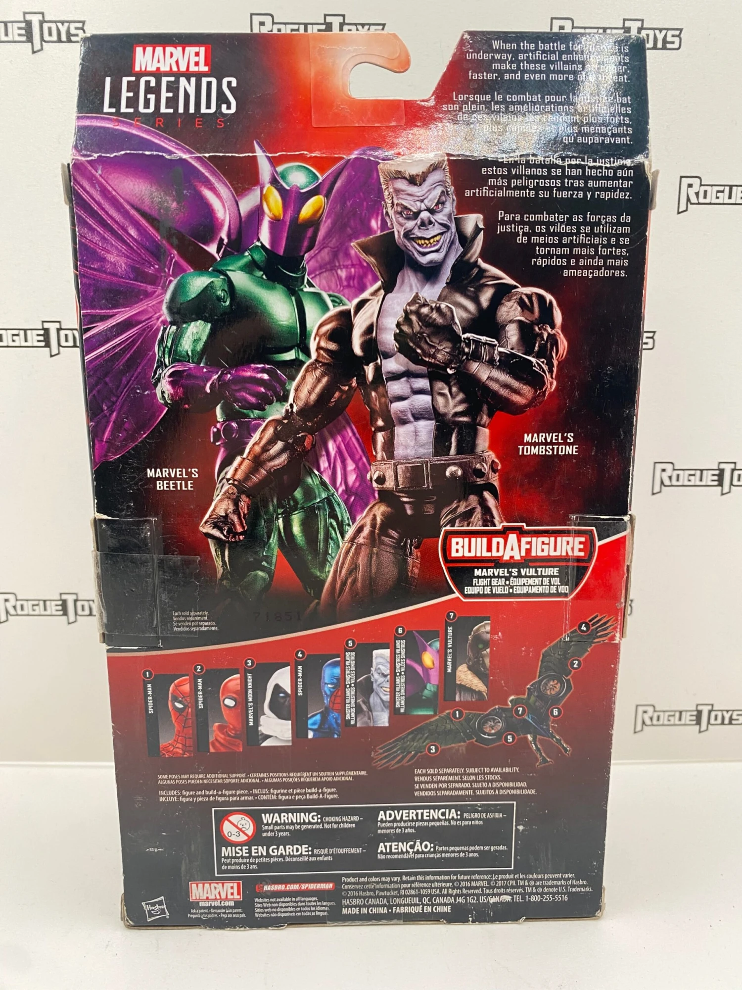 Las Vegas Downtown Hasbro Marvel Legends Marvel’s Vulture Flight Gear Series Spider-Man Sinister Villains Marvel’s Tombstone 4 Las Vegas Downtown Hasbro Marvel Legends Marvel’s Vulture Flight Gear Series Spider-Man Sinister Villains Marvel’s Tombstone - Image 2