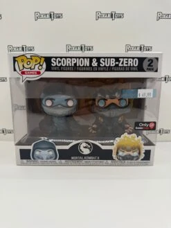 Las Vegas West Funko POP! Games Mortal Kombat X Scorpion & Sub-Zero (GameStop Exclusive)