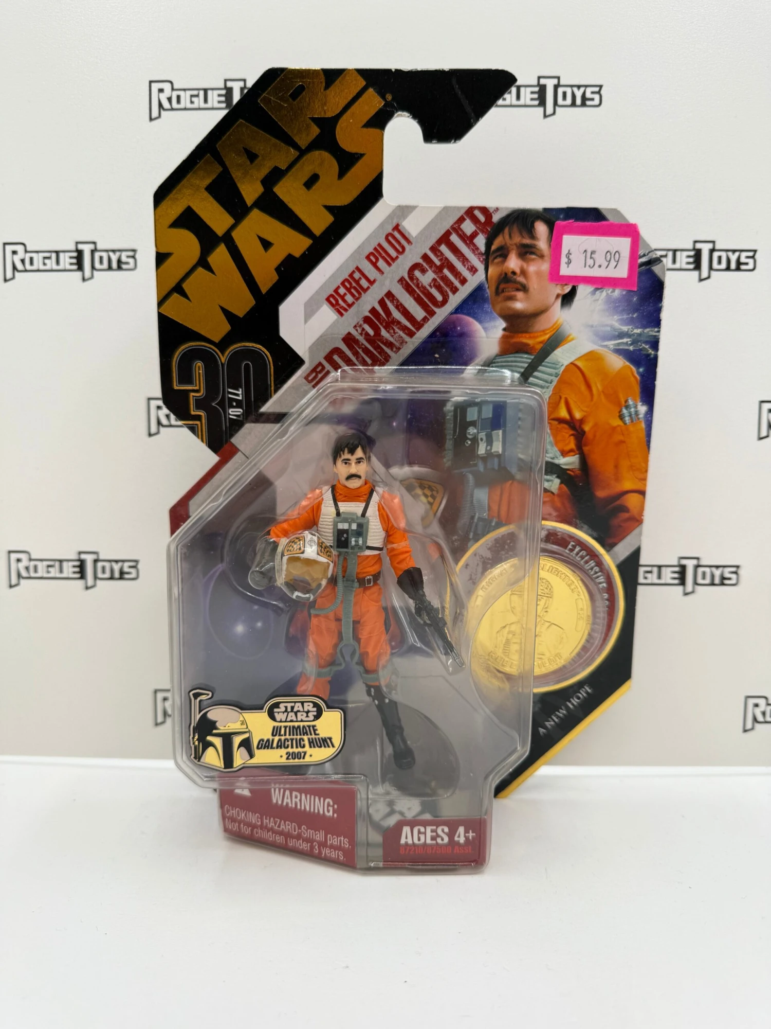 Las Vegas West Hasbro Star Wars: A New Hope Rebel Pilot Biggs Darklighter 3 Las Vegas West Hasbro Star Wars: A New Hope Rebel Pilot Biggs Darklighter