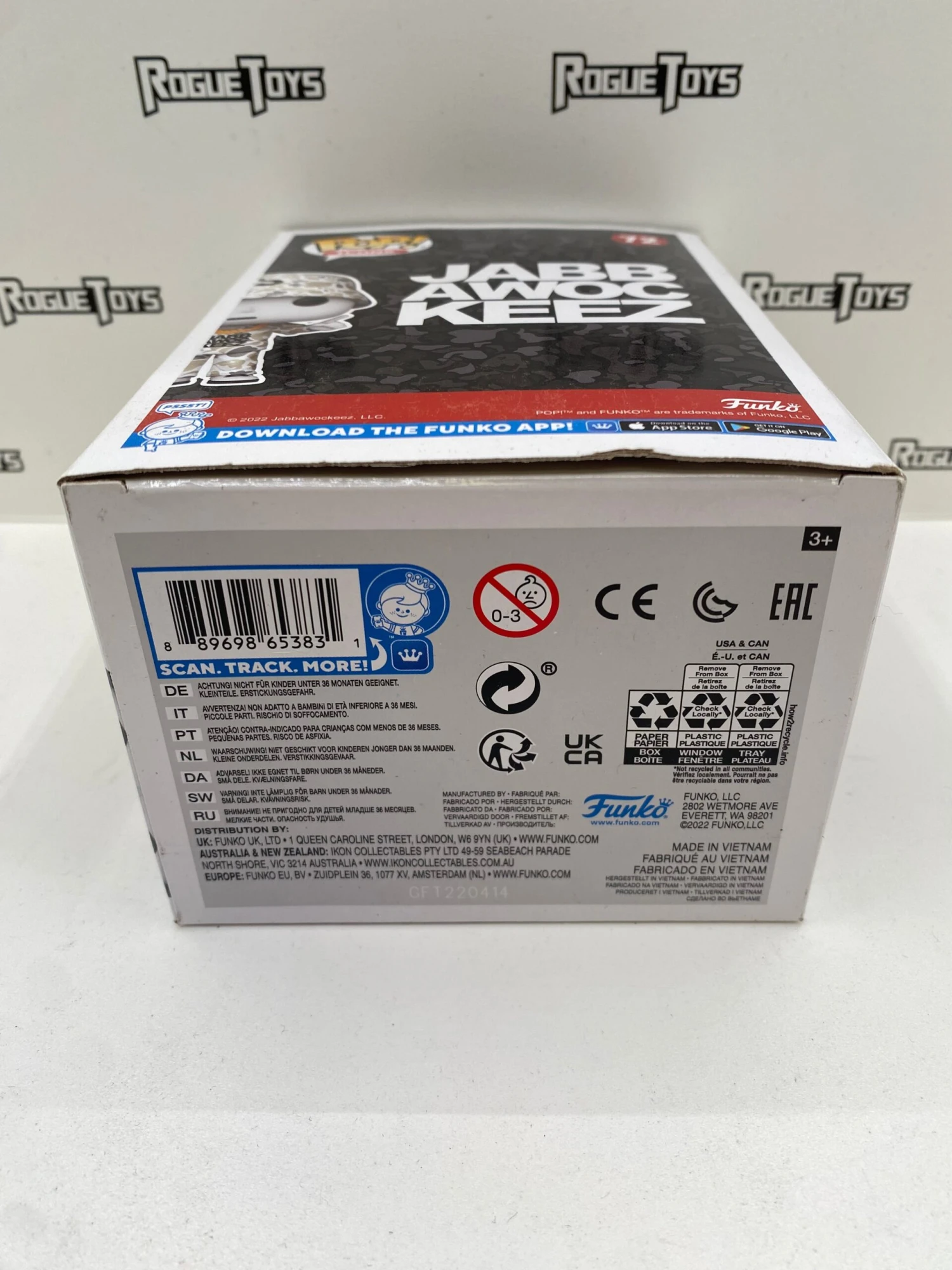 Las Vegas Downtown Funko POP! Icons Jabbawockeez (Jabbawockeez Special Edition 2022) 8 Las Vegas Downtown Funko POP! Icons Jabbawockeez (Jabbawockeez Special Edition 2022) - Image 6