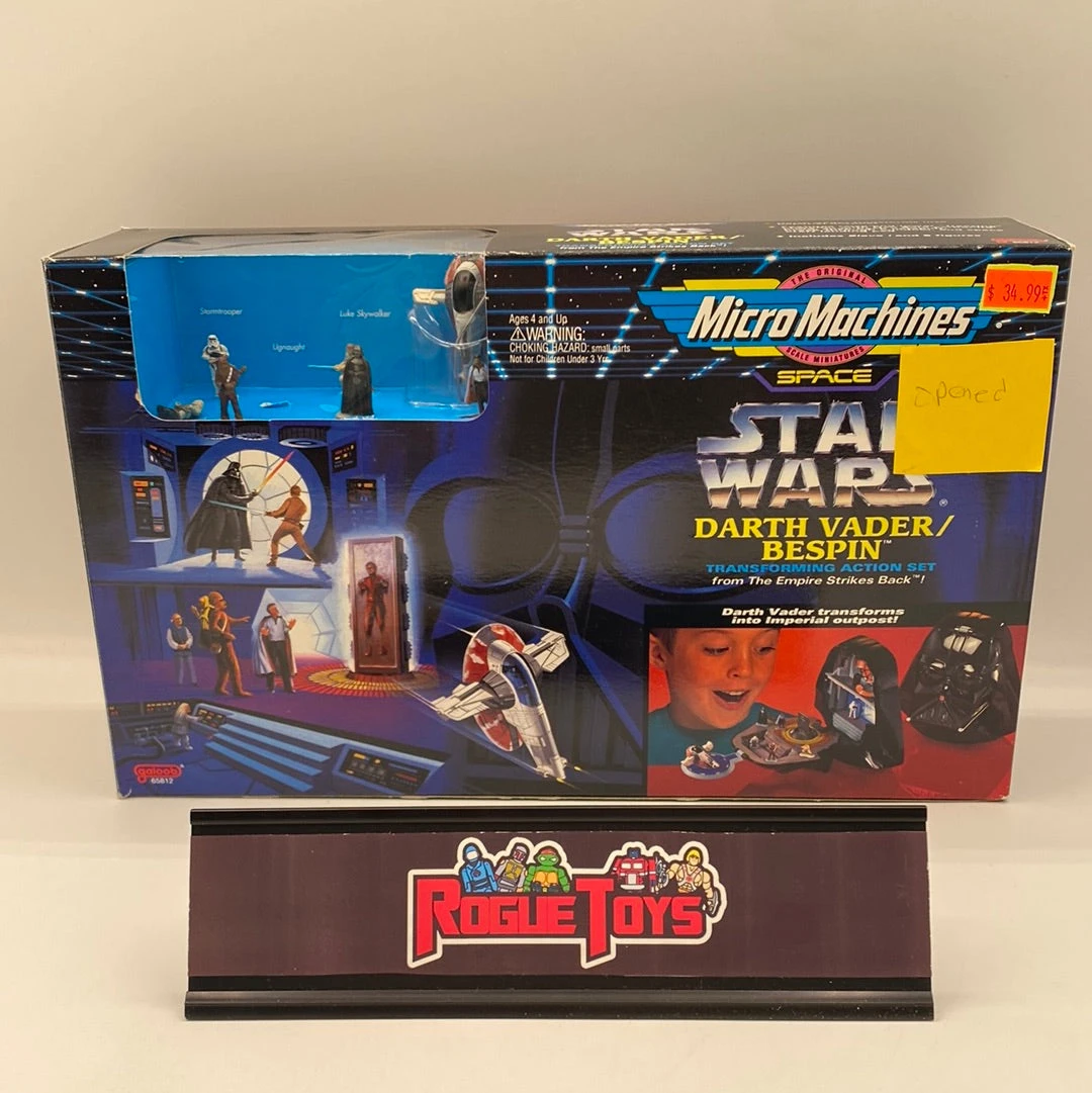 Las Vegas East Galoob 1994 Micro Machines Space Star Wars The Empire Strikes Back Darth Vader/Bespin Transforming Action Set 3 Las Vegas East Galoob 1994 Micro Machines Space Star Wars The Empire Strikes Back Darth Vader/Bespin Transforming Action Set