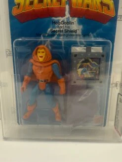 Las Vegas East Mattel Marvel Super Heroes Secret Wars HobGoblin And His Secret Shield (AFA 80 NM) -Galaxy Collectible 78468D37 6101 4B2C 9EF1 2D9F87404E03