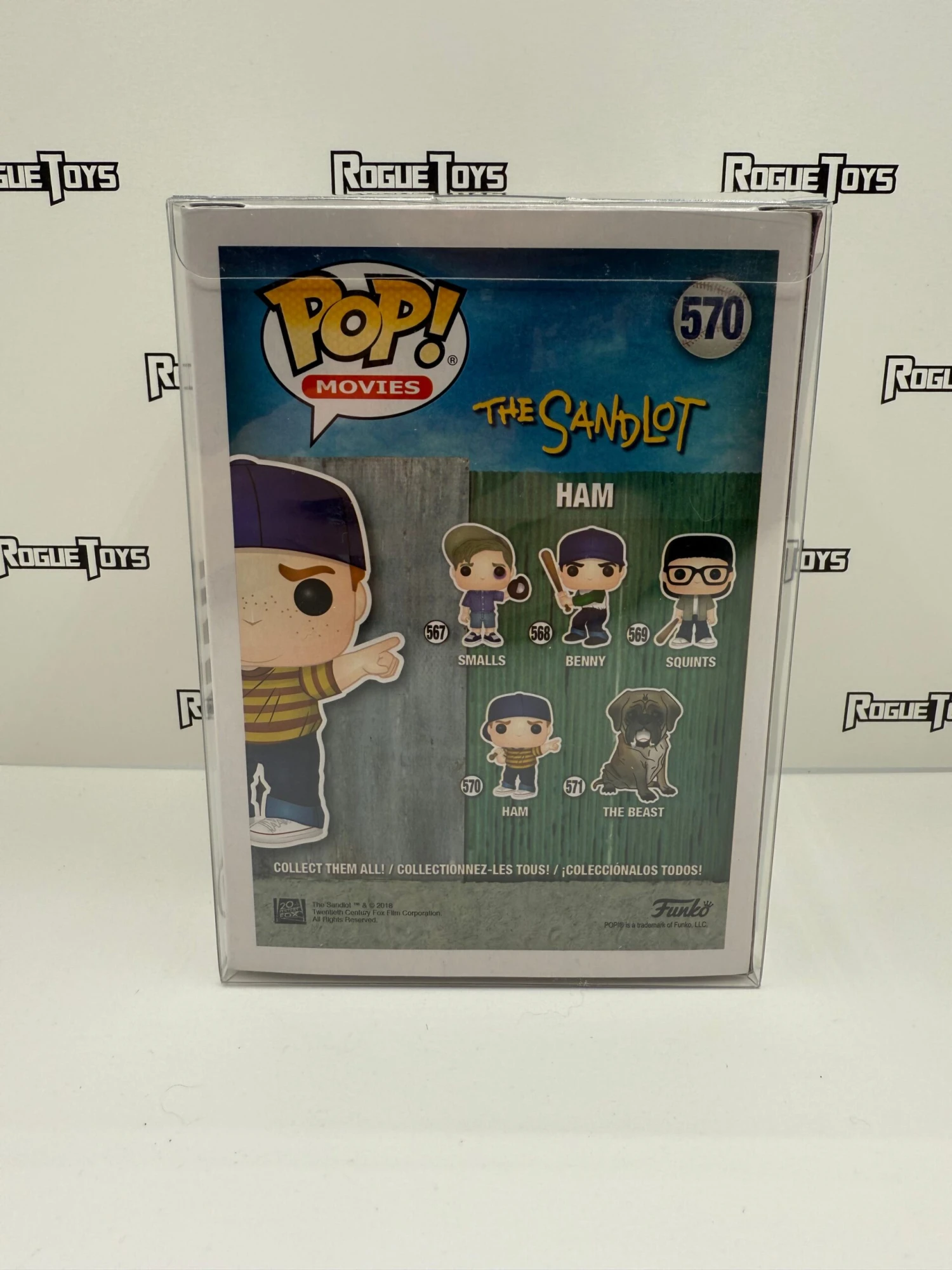 Las Vegas West Funko POP! Movies The Sandlot Ham 4 Las Vegas West Funko POP! Movies The Sandlot Ham - Image 2