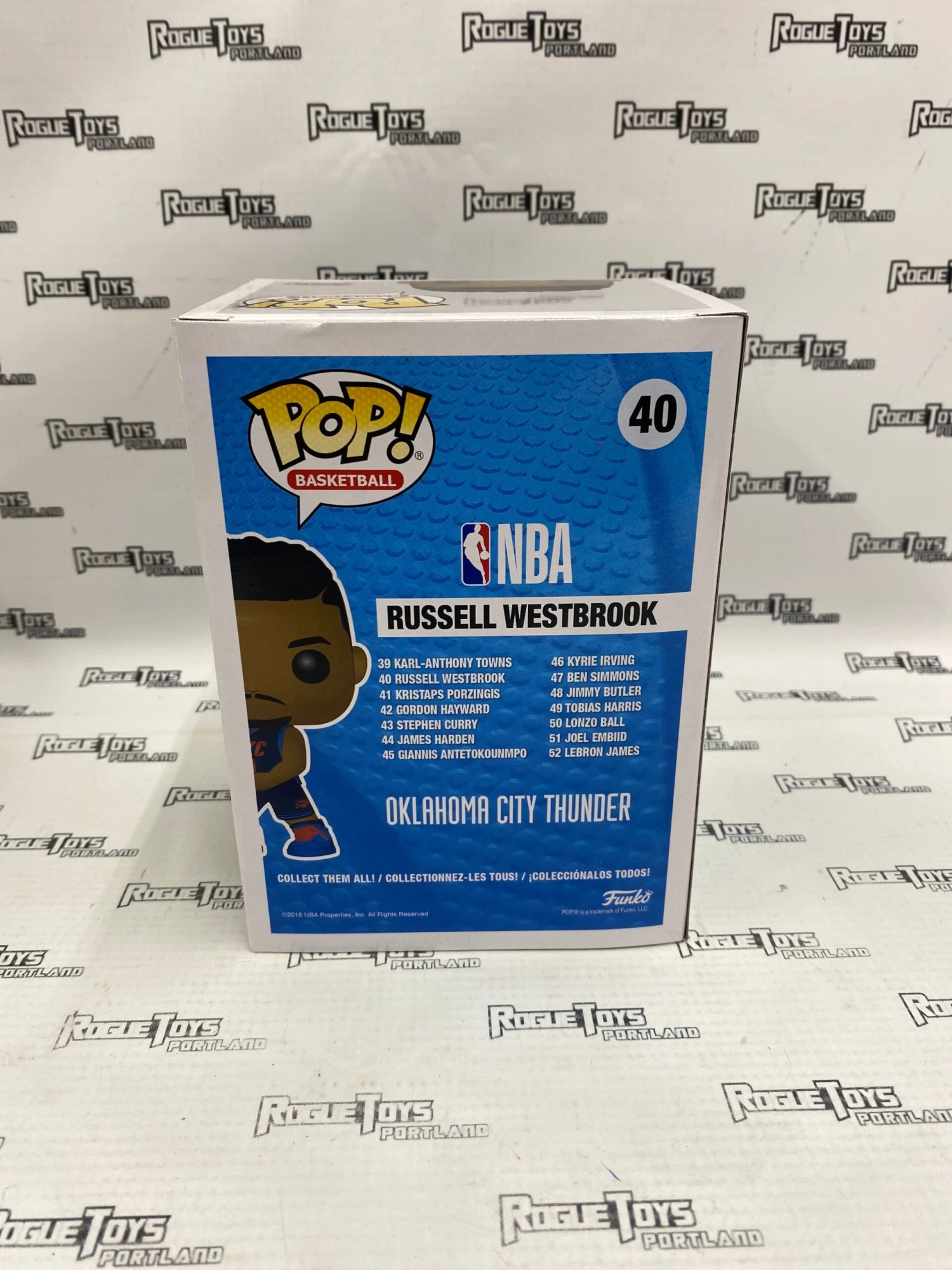 Portland Funko POP! Basketball Russell Westbrook #40 4 Portland Funko POP! Basketball Russell Westbrook #40 - Image 2