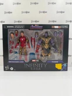 Las Vegas West Hasbro Marvel Legends The Infinity Saga Avengers: Endgame Iron Man Mark LXXXV & Thanos