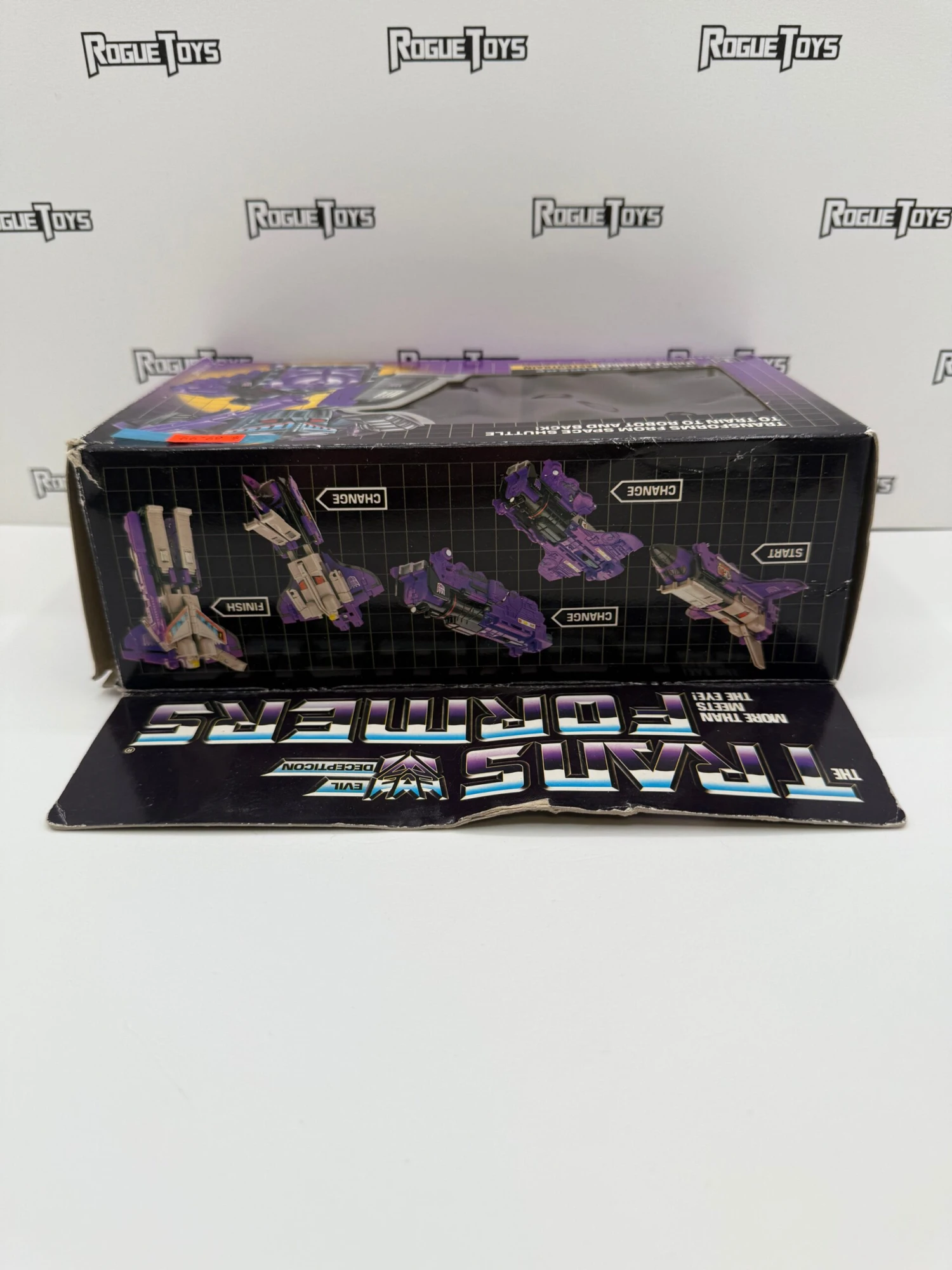 Las Vegas East Hasbro Transformers G1 Triple Changers Decepticon Astrotrain 7 Las Vegas East Hasbro Transformers G1 Triple Changers Decepticon Astrotrain - Image 5