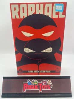 Las Vegas West BST AXN Teenage Mutant Ninja Turtles Raphael Comic Book + Action Figure
