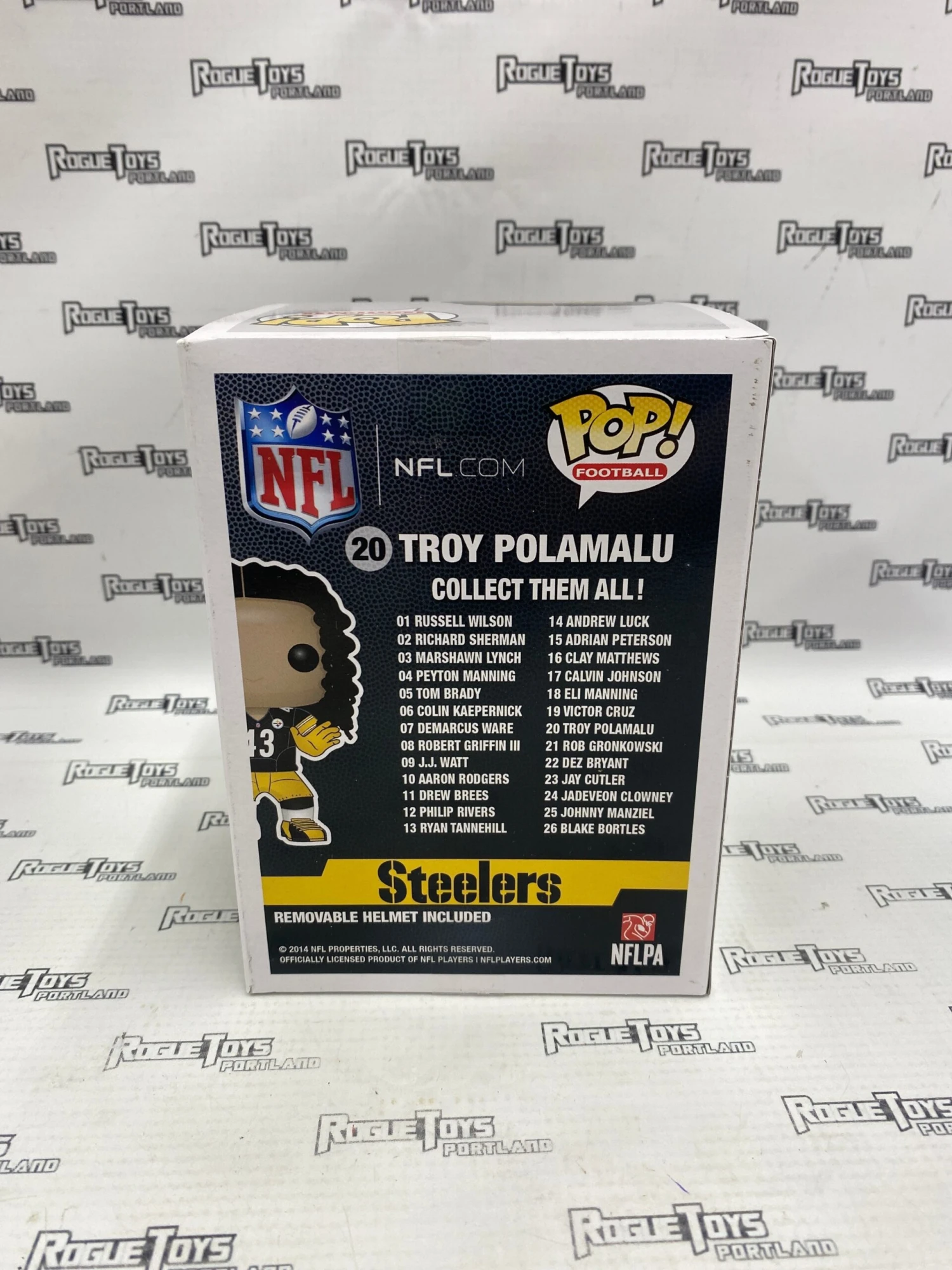 Portland Funko POP! Football Troy Polamalu #20 4 Portland Funko POP! Football Troy Polamalu #20 - Image 2