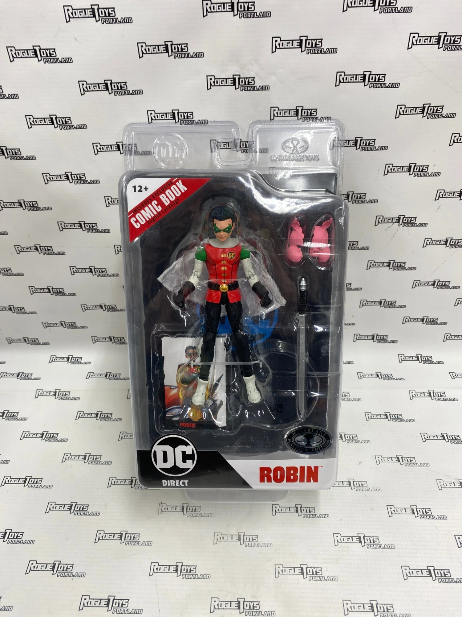 Portland McFarlane DC Direct Platinum Robin 3 Portland McFarlane DC Direct Platinum Robin