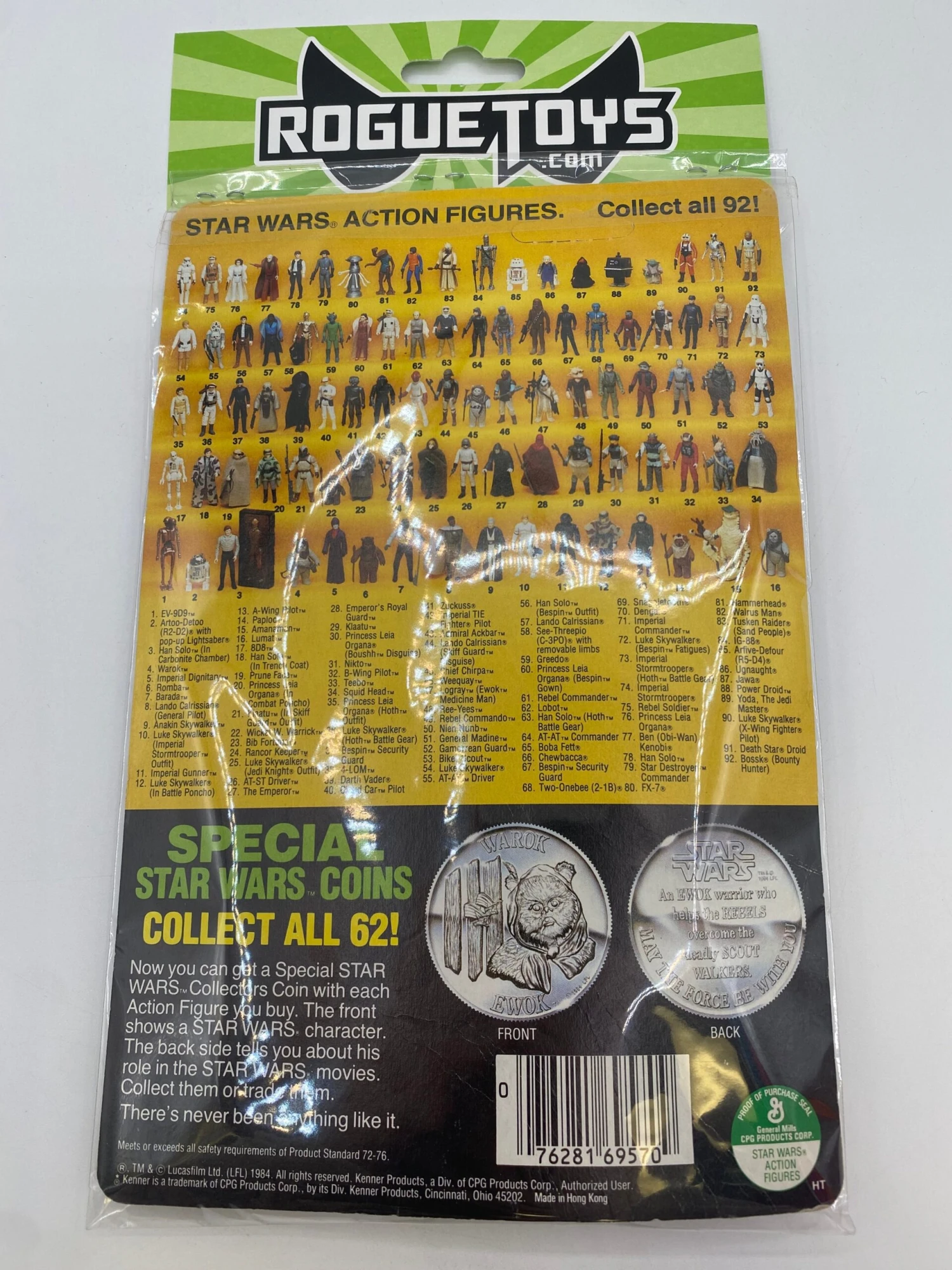 Las Vegas East Kenner Star Wars The Power Of The Force B-Wing Pilot W/ Special Collectors Coin 4 Las Vegas East Kenner Star Wars The Power Of The Force B-Wing Pilot W/ Special Collectors Coin - Image 2