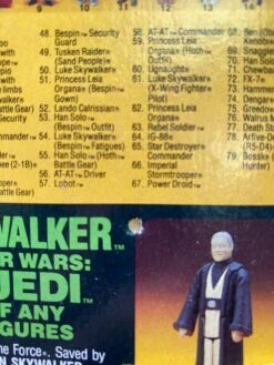 Las Vegas Downtown Kenner 1984 Star Wars: Return Of The Jedi Paploo -Galaxy Collectible BE896F06 99F6 46BC 8A00 F7138E49C4ED