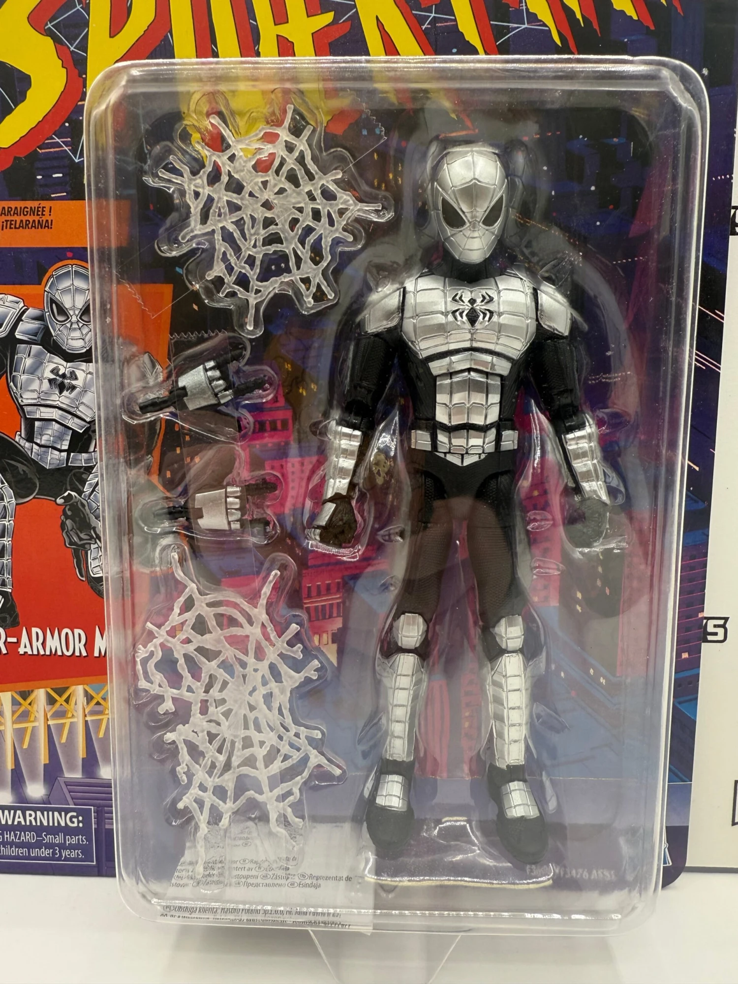 Las Vegas East Hasbro Marvel Comics Spider-Man Spider-Armor MK I (Web Splat!) 5 Las Vegas East Hasbro Marvel Comics Spider-Man Spider-Armor MK I (Web Splat!) - Image 3