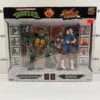 Las Vegas Downtown Playmates Teenage Mutant Ninja Turtles Vs Street Fighter 35th Anniversary Michelangelo Vs Chun-Li -Galaxy Collectible E01FDFC4 2D97 4766 96C6 4042F6344693