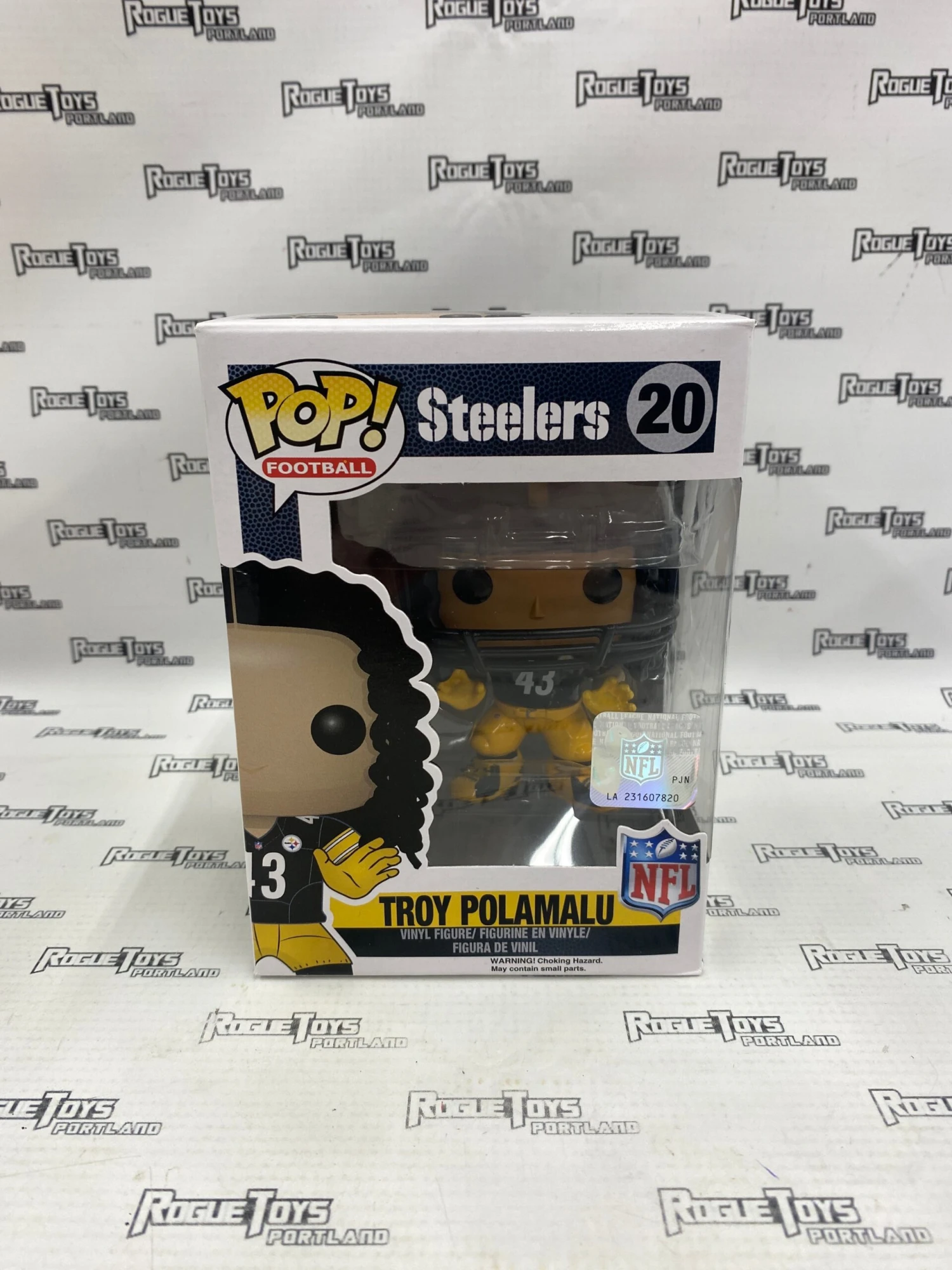 Portland Funko POP! Football Troy Polamalu #20 3 Portland Funko POP! Football Troy Polamalu #20