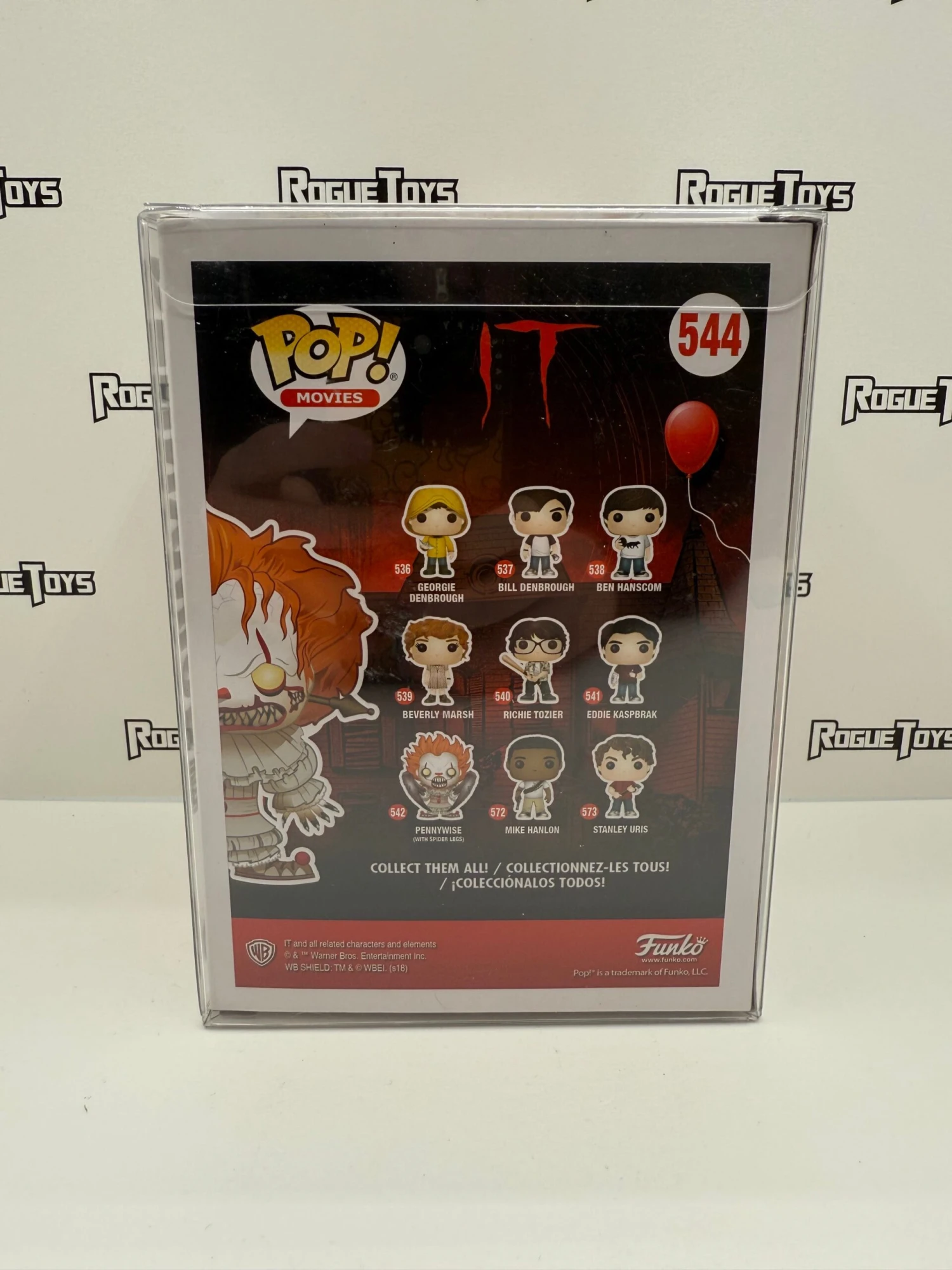 Las Vegas Downtown Funko POP! Movies It Pennywise With Wrought Iron (FYE Exclusive) 4 Las Vegas Downtown Funko POP! Movies It Pennywise With Wrought Iron (FYE Exclusive) - Image 2