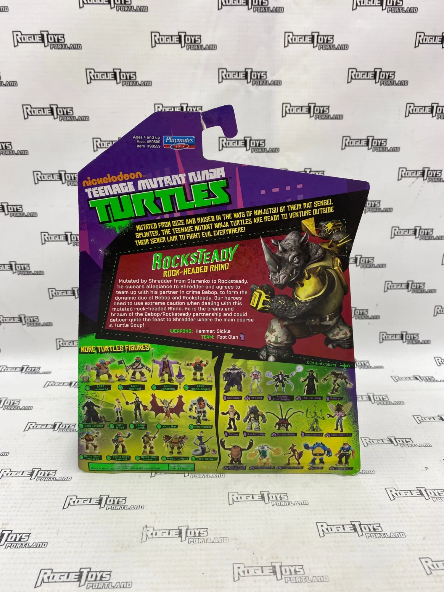 Rogue Toys Portland 2012 TMNT Rocksteady 4 Rogue Toys Portland 2012 TMNT Rocksteady - Image 2