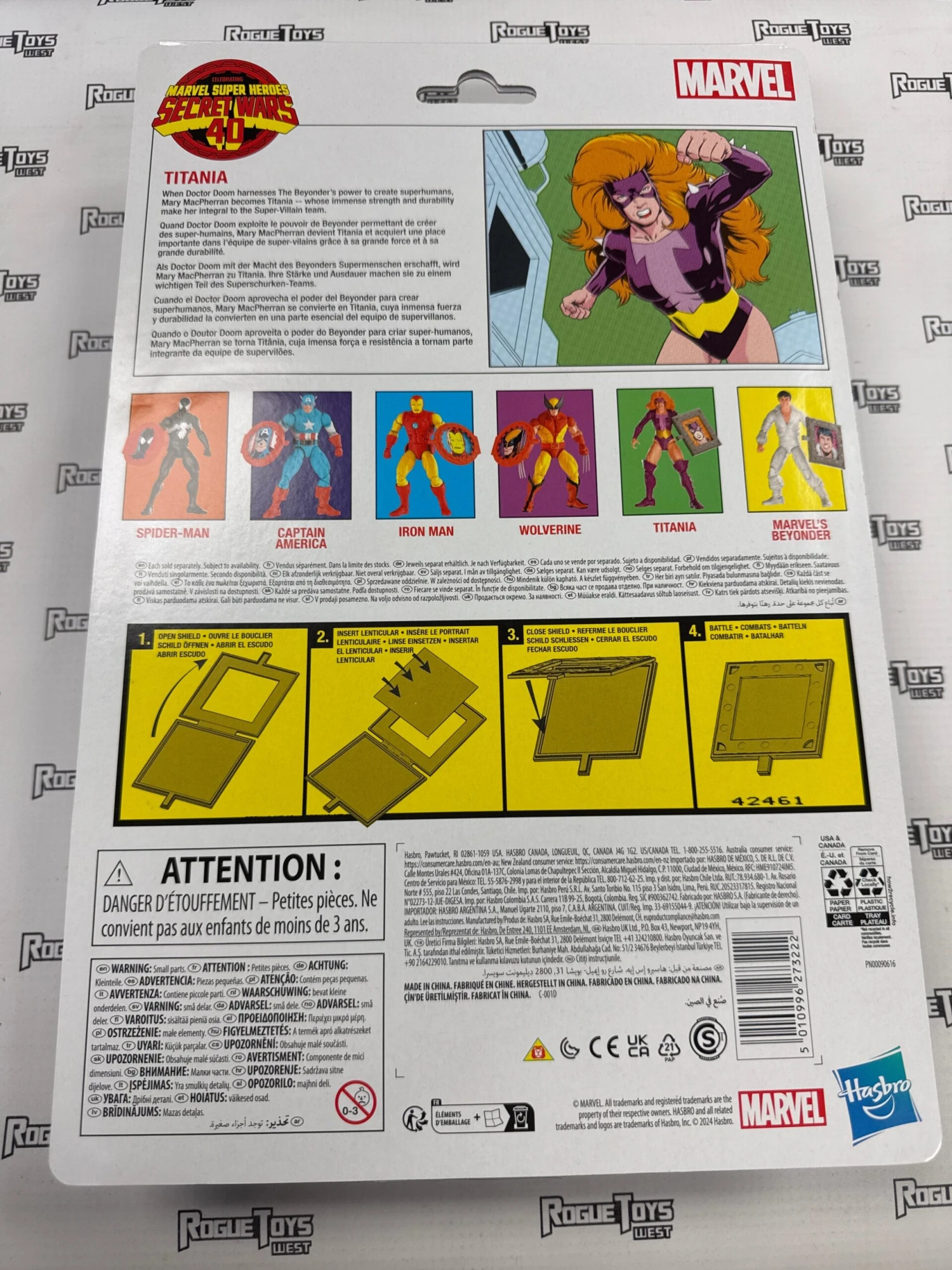 Rogue Toys HASBRO Marvel Legends Series Secret Wars Titania 4 Rogue Toys HASBRO Marvel Legends Series Secret Wars Titania - Image 2