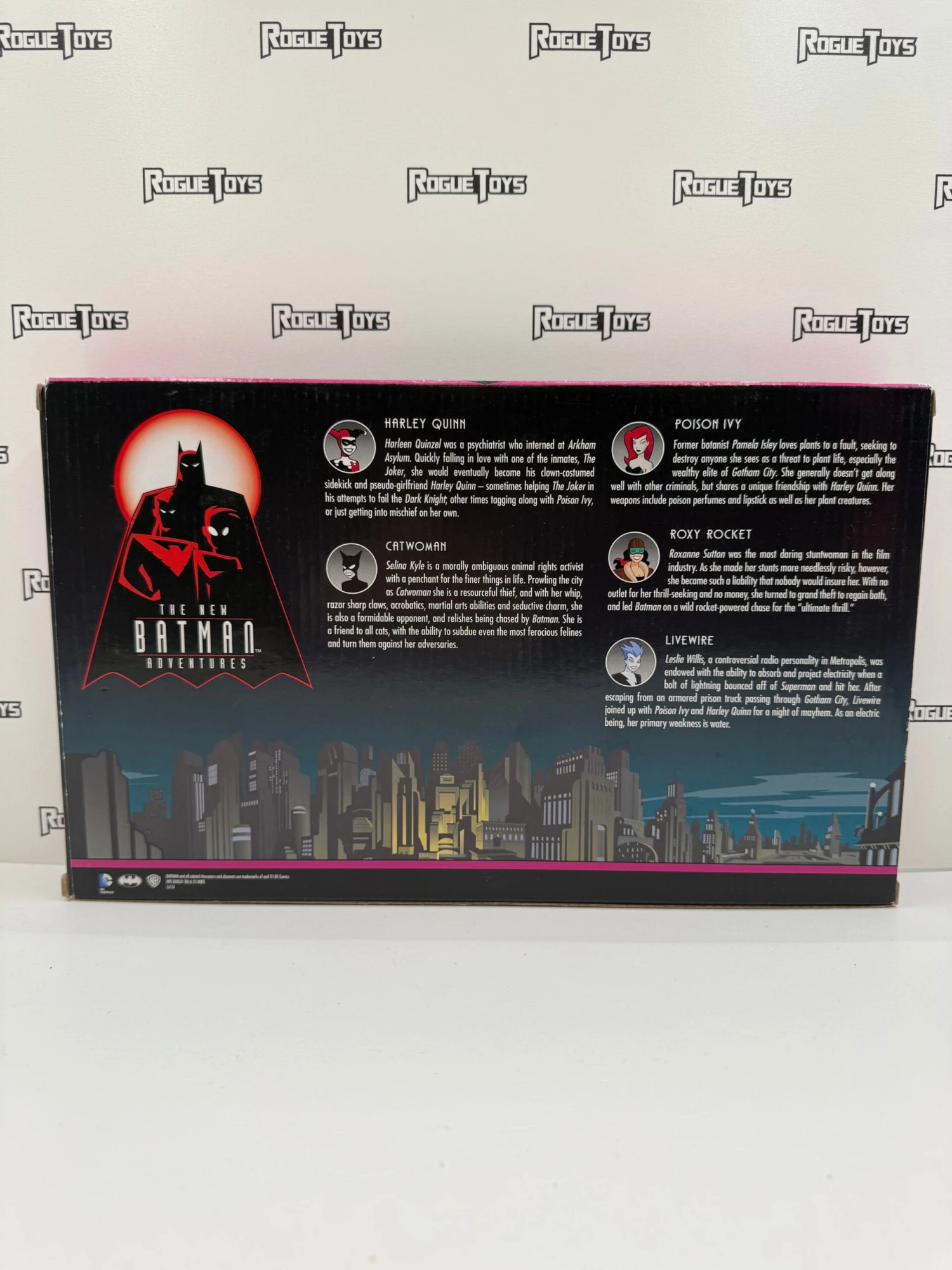 Las Vegas East DC Comics The New Batman Adventures Bendable Figures Bad Girls Set / Roxy Rocket / Catwoman / Harley Quinn / Poison Ivy / Livewire 4 Las Vegas East DC Comics The New Batman Adventures Bendable Figures Bad Girls Set / Roxy Rocket / Catwoman / Harley Quinn / Poison Ivy / Livewire - Image 2