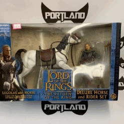 Portland ToyBiz The Lord Of The Return Of The King Deluxe Horse And Rider Set Legolas With Horse