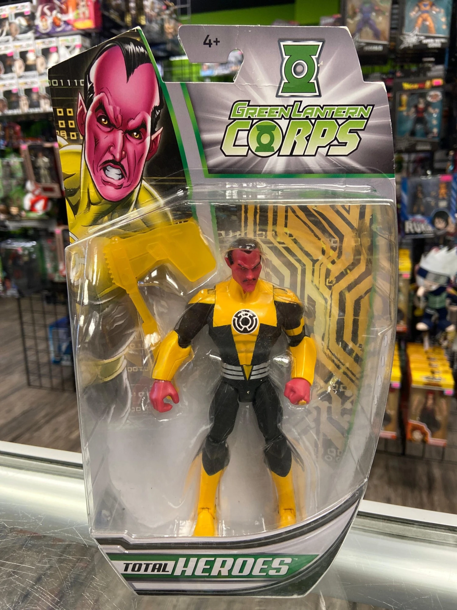 Las Vegas West Mattel Total Heroes Green Lantern Corps Sinestro 3 Las Vegas West Mattel Total Heroes Green Lantern Corps Sinestro