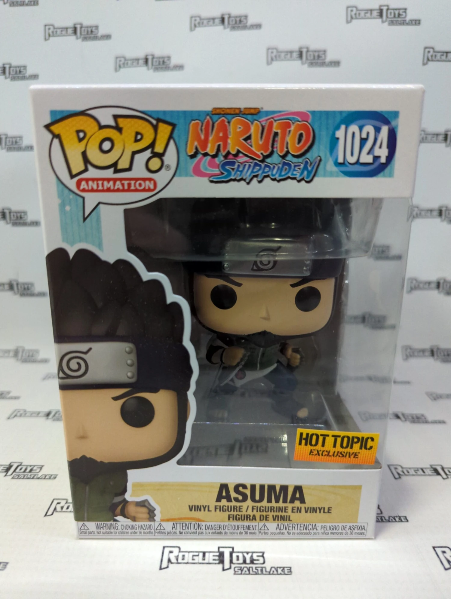Salt Lake City Funko POP! Animation Naruto Shippuden Asuma (Hot Topic Exclusive) 1024 3 Salt Lake City Funko POP! Animation Naruto Shippuden Asuma (Hot Topic Exclusive) 1024