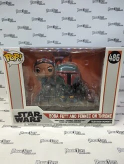 Salt Lake City Funko POP! Television Moments Star Wars Boba Fett And Fennec On Throne 486