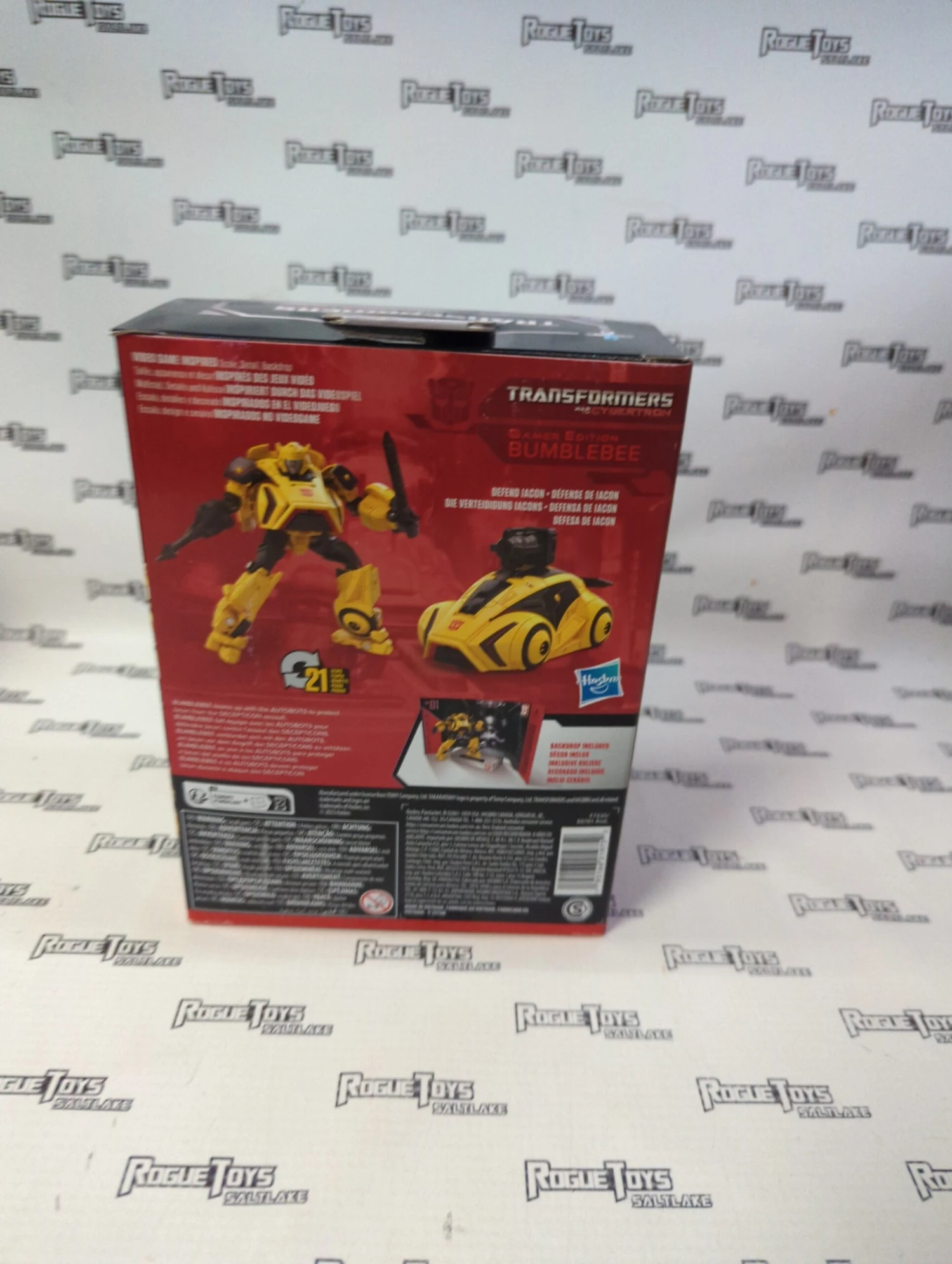 Salt Lake City Hasbro Transformers War For Cybertron Studio Series Gamer Edition Bumblebee 4 Salt Lake City Hasbro Transformers War For Cybertron Studio Series Gamer Edition Bumblebee - Image 2