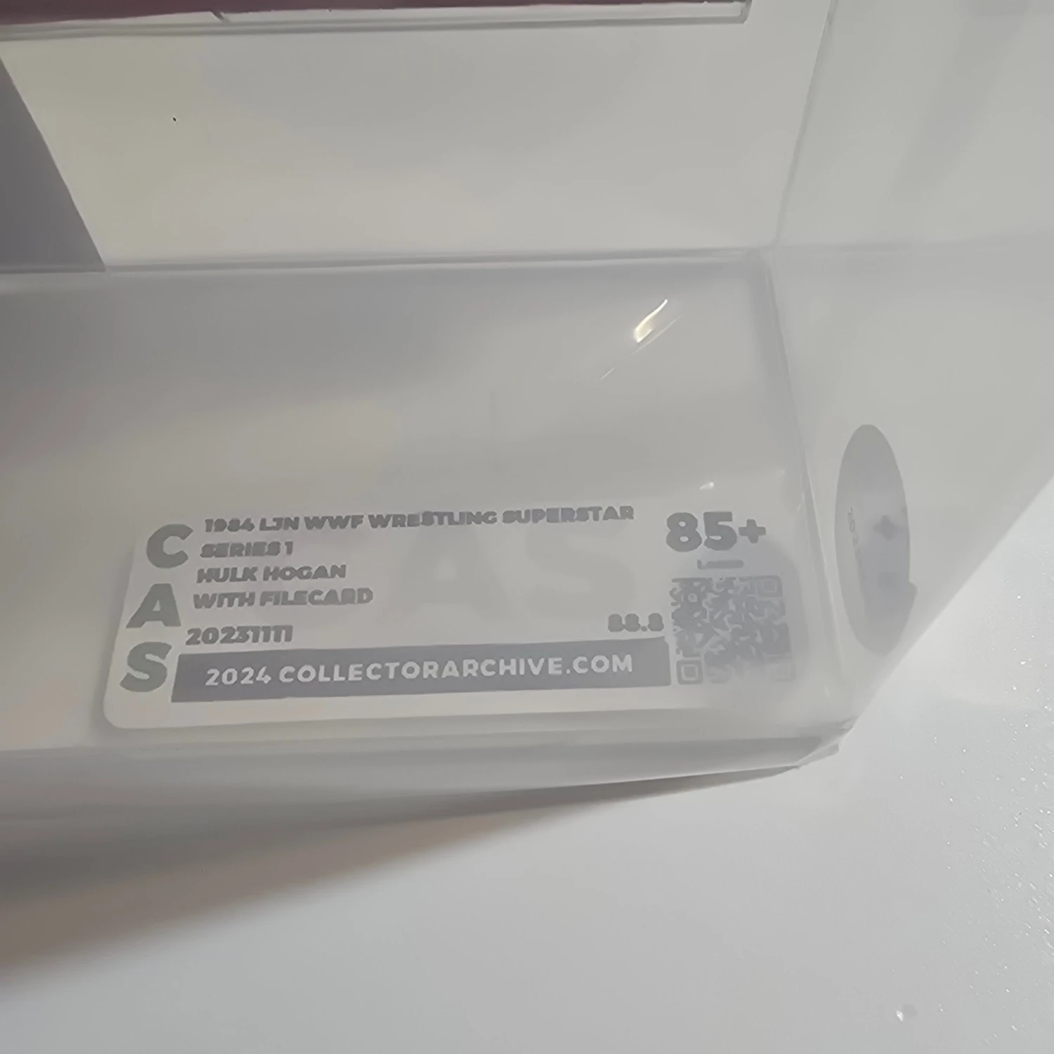 Rogue Toys Sanford LJN WWF Wrestling Superstars- Hulk Hogan (Series 1, CAS 85+) 5 Rogue Toys Sanford LJN WWF Wrestling Superstars- Hulk Hogan (Series 1, CAS 85+) - Image 3