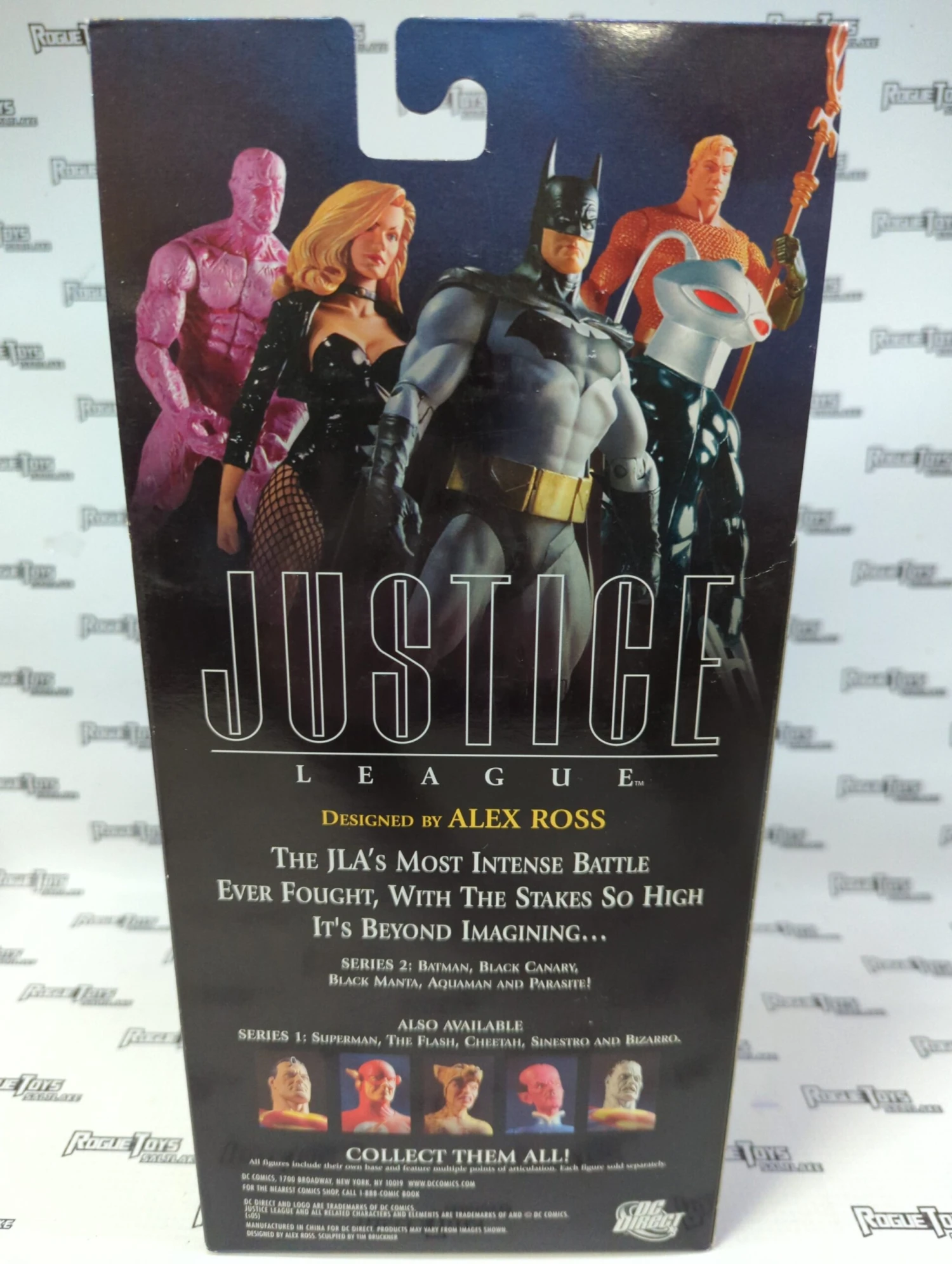 Salt Lake City DC Direct Justice League Designed By Alex Ross Series 2 Batman 4 Salt Lake City DC Direct Justice League Designed By Alex Ross Series 2 Batman - Image 2