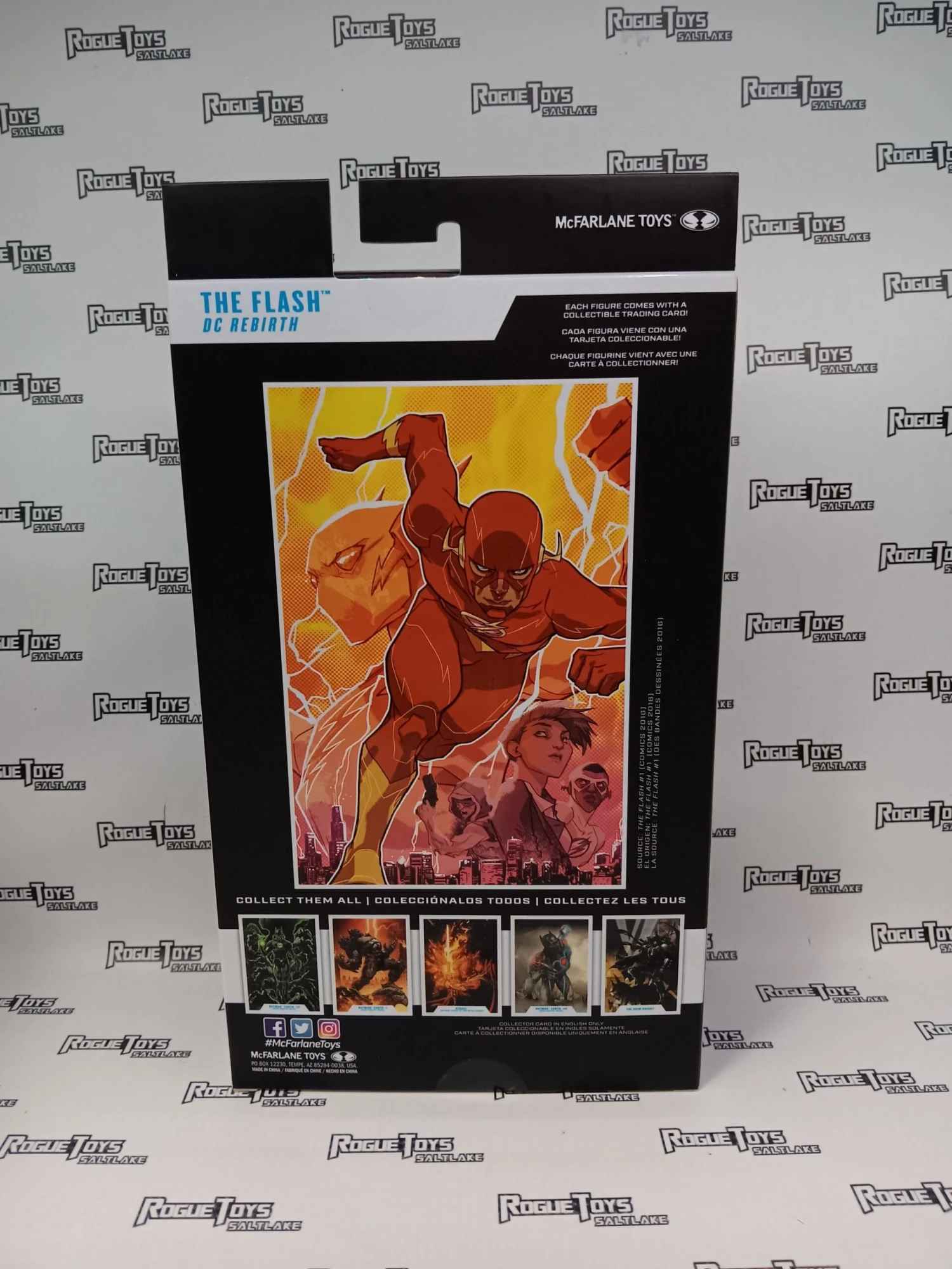 Salt Lake City Mcfarlane Toys DC Multiverse The Flash Rebirth 4 Salt Lake City Mcfarlane Toys DC Multiverse The Flash Rebirth - Image 2