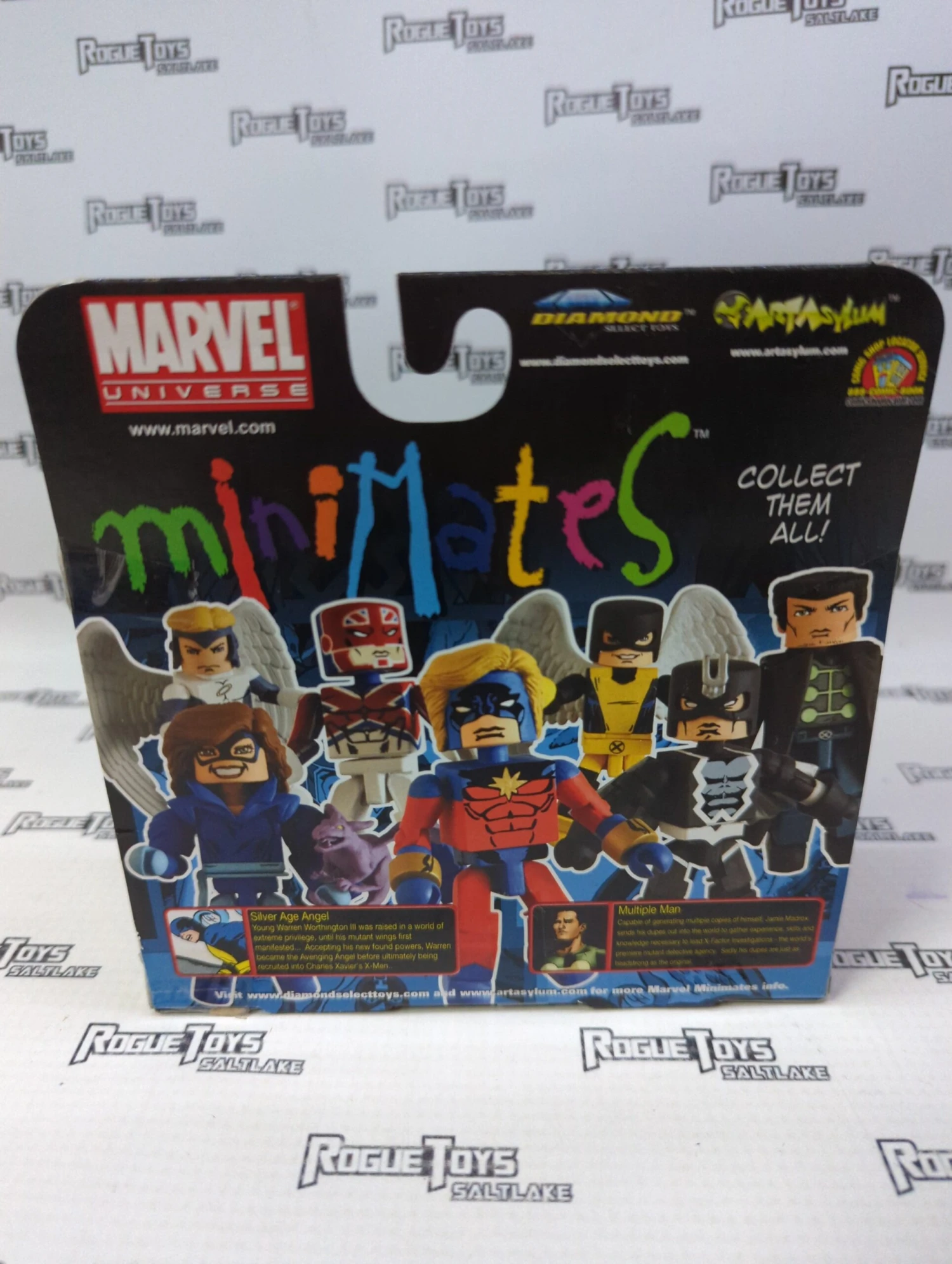 Salt Lake City Diamond Select Marvel Universe Minimates Silver Age Angel & Multiple Man Two Pack 4 Salt Lake City Diamond Select Marvel Universe Minimates Silver Age Angel & Multiple Man Two Pack - Image 2