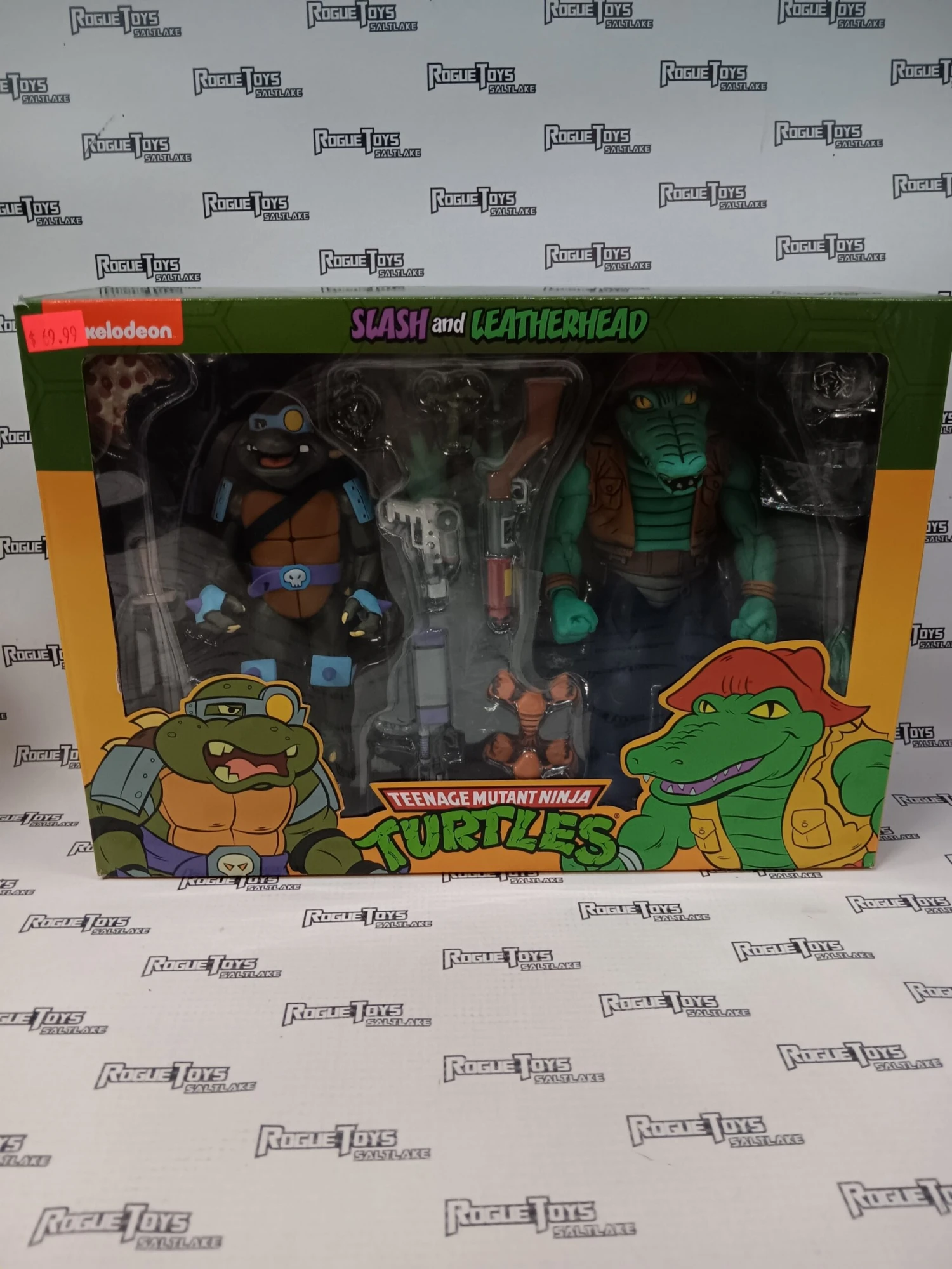 Salt Lake City Neca Teenage Mutant Ninja Turtles Cartoon Slash & Leatherhead 3 Salt Lake City Neca Teenage Mutant Ninja Turtles Cartoon Slash & Leatherhead