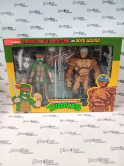 Salt Lake City Neca Teenage Mutant Ninja Turtles Cartoon Crooked Ninja Turtle Gang & Rock Soldier